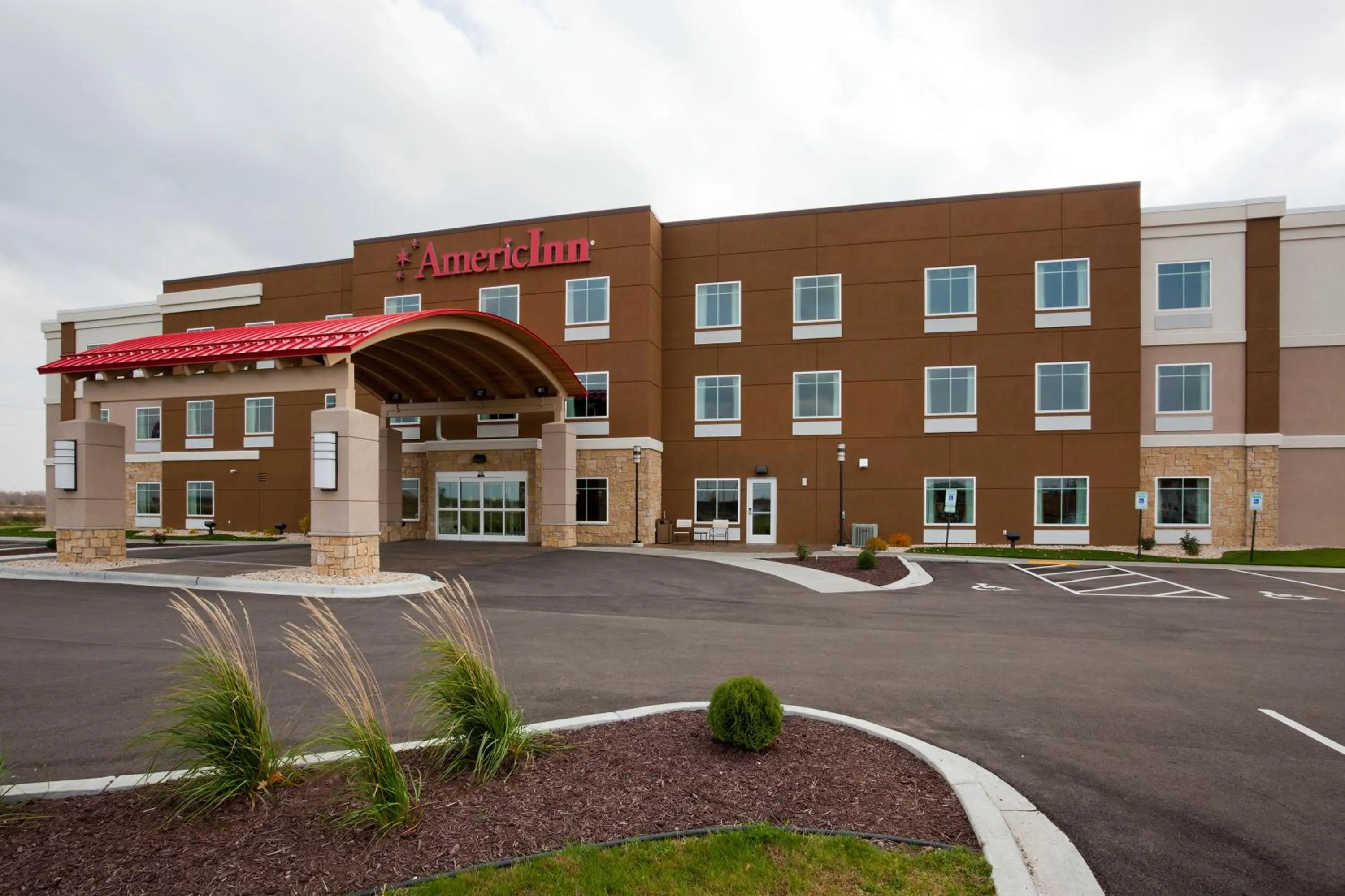 Facade/entrance in AmericInn by Wyndham Waupun