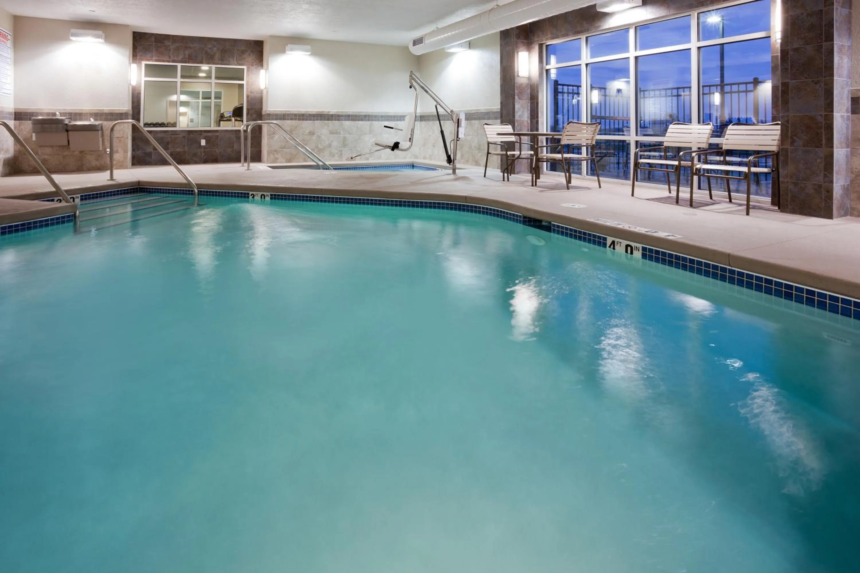 Swimming pool in AmericInn by Wyndham Waupun