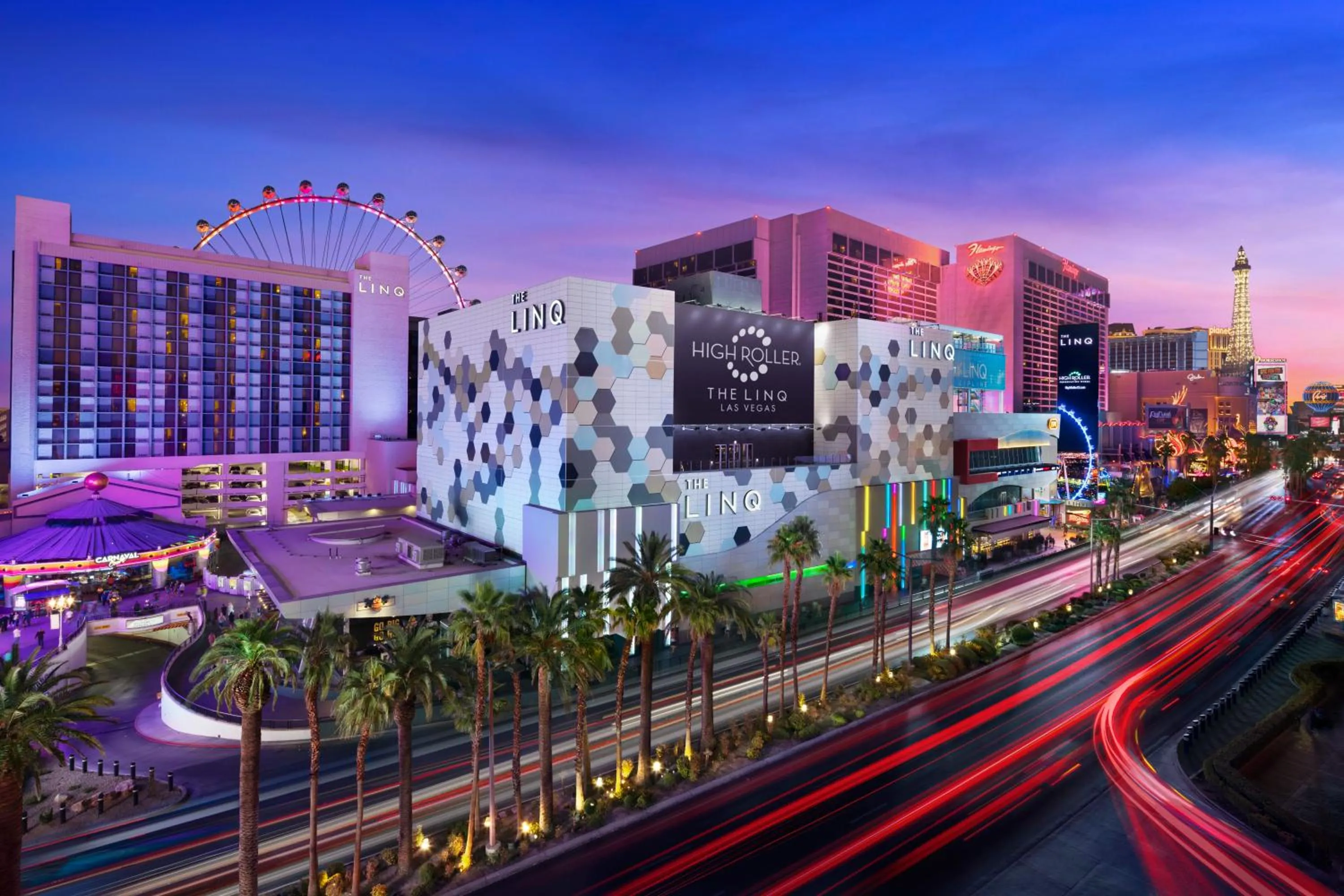 Property building in The LINQ Hotel & Casino, A Caesars Destination