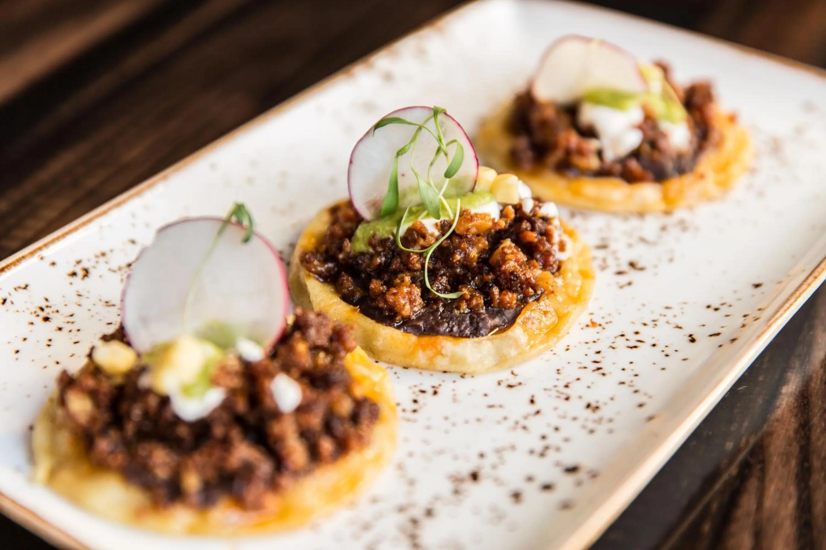 Food close-up in The LINQ Hotel & Casino, A Caesars Destination