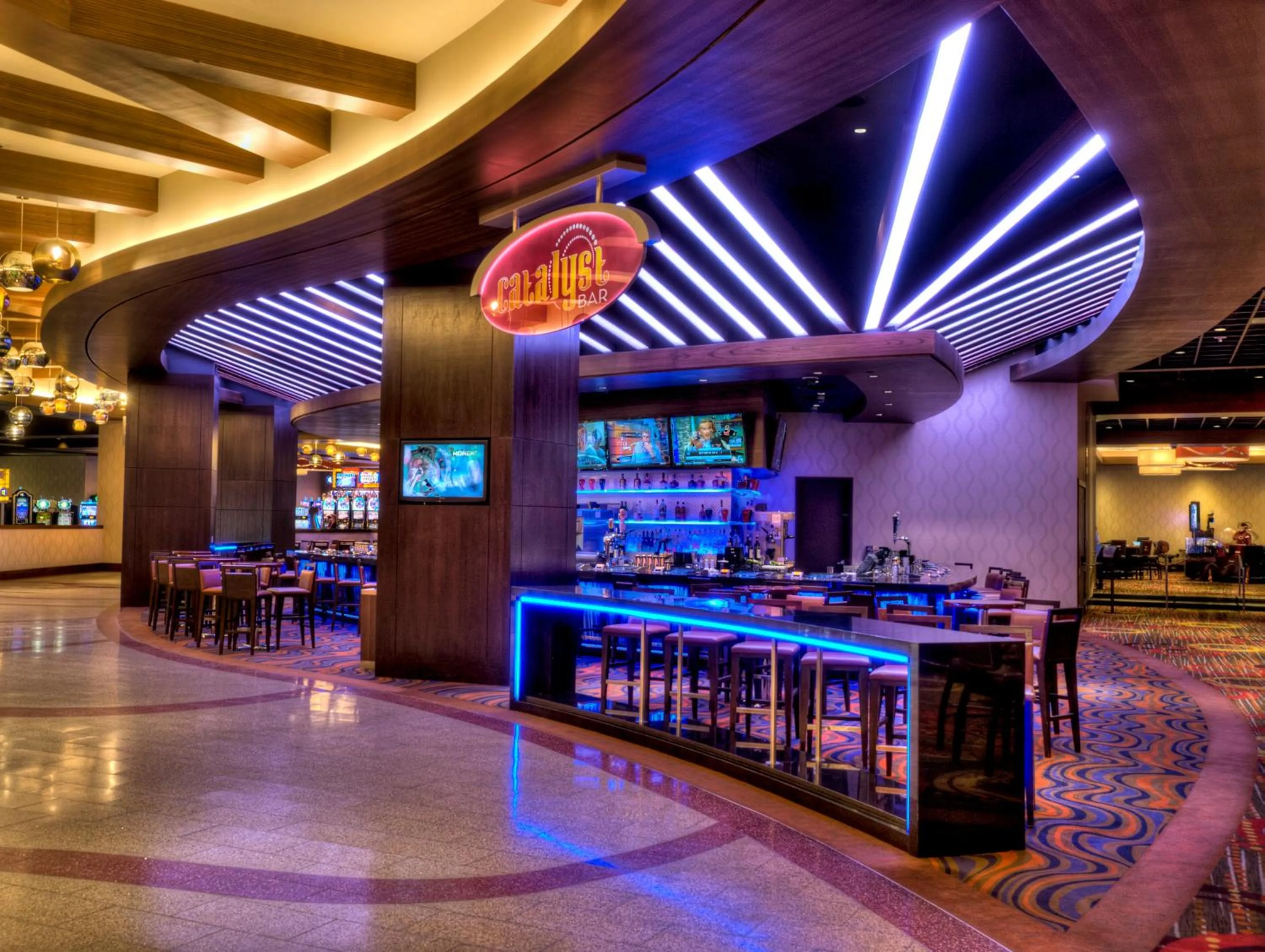 Lounge or bar in The LINQ Hotel & Casino, A Caesars Destination