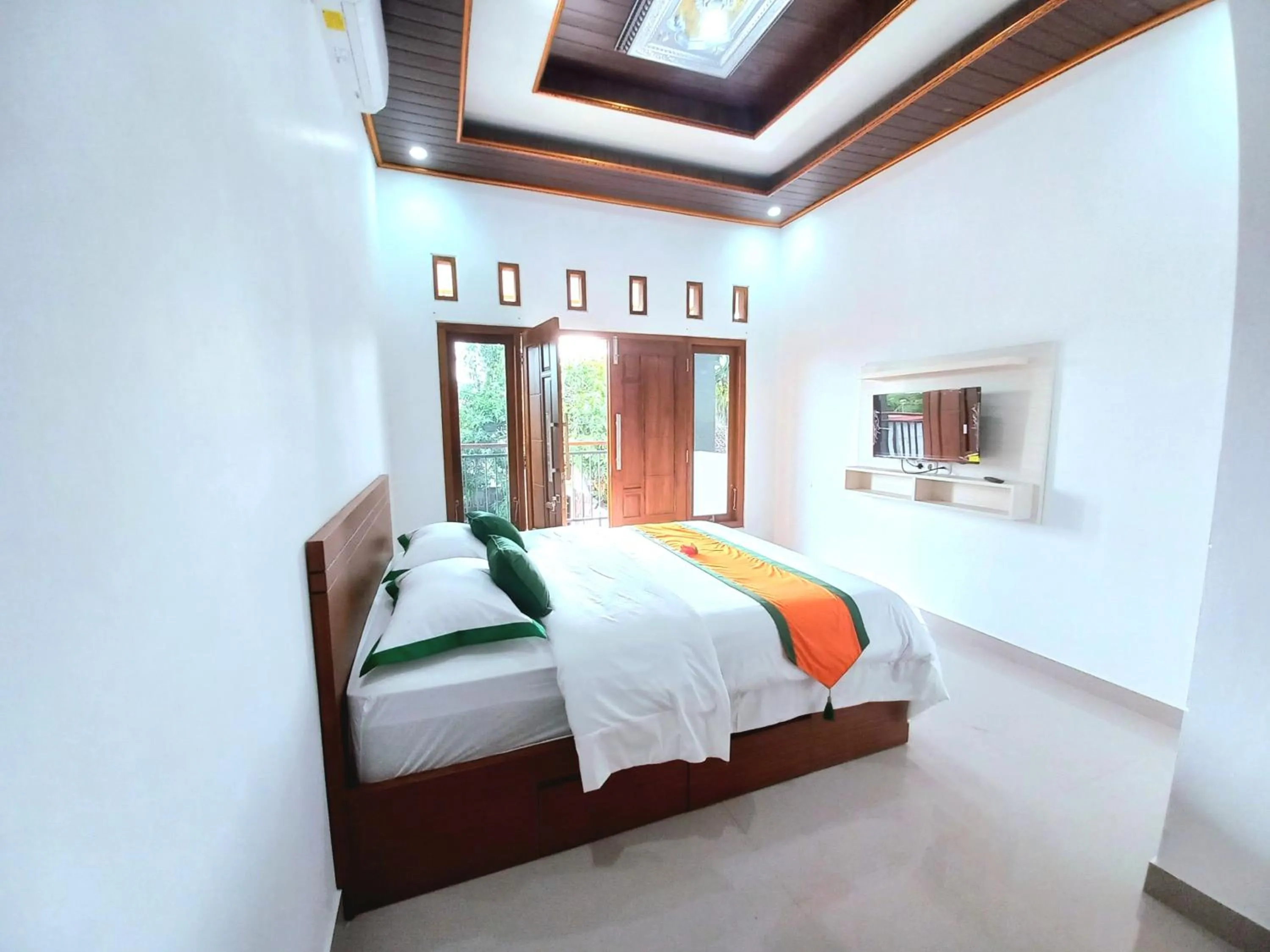 Bed in Homestay Jogja Prambanan By Simply Homy