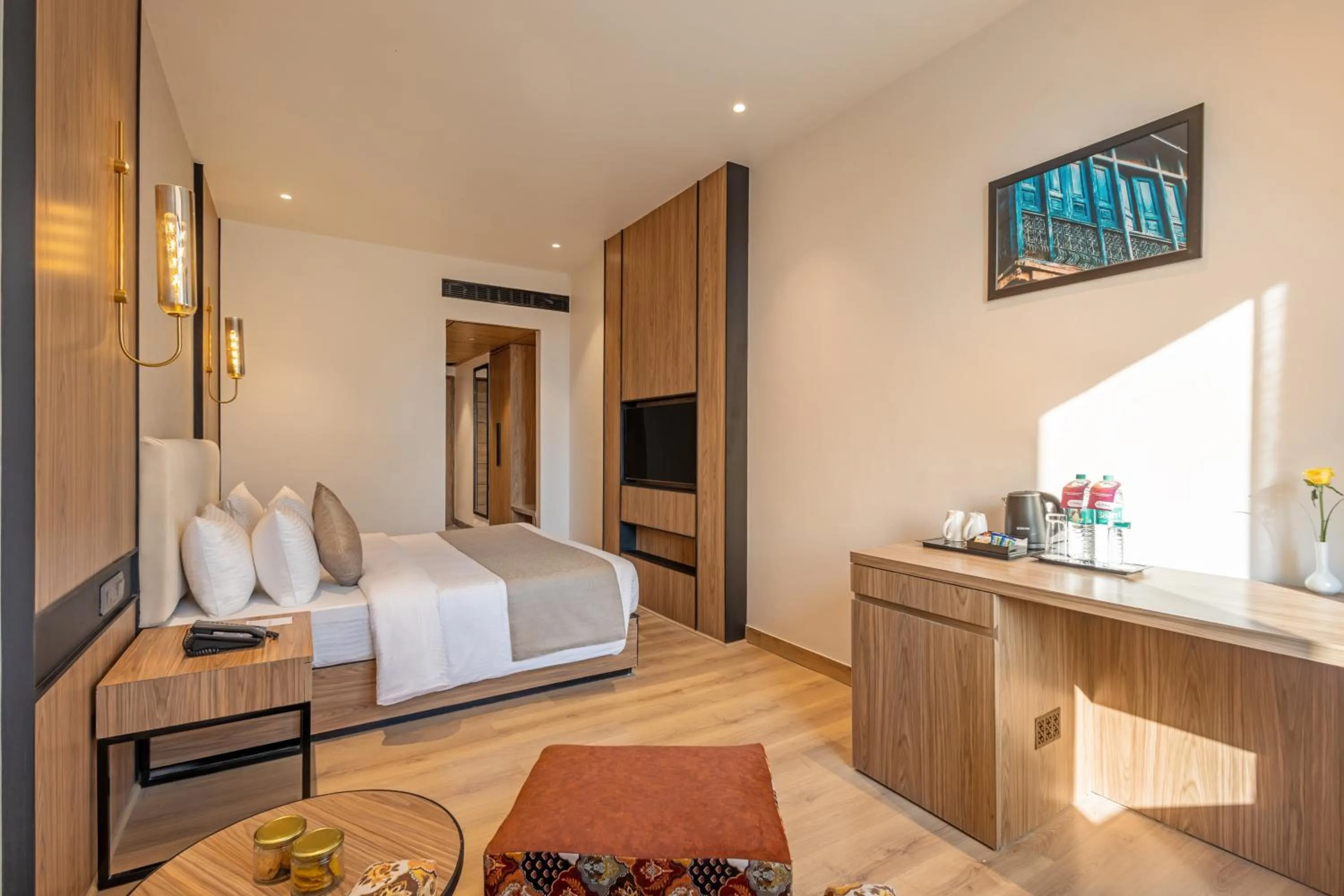 Bedroom, Bed in Sterling Borderland Amritsar