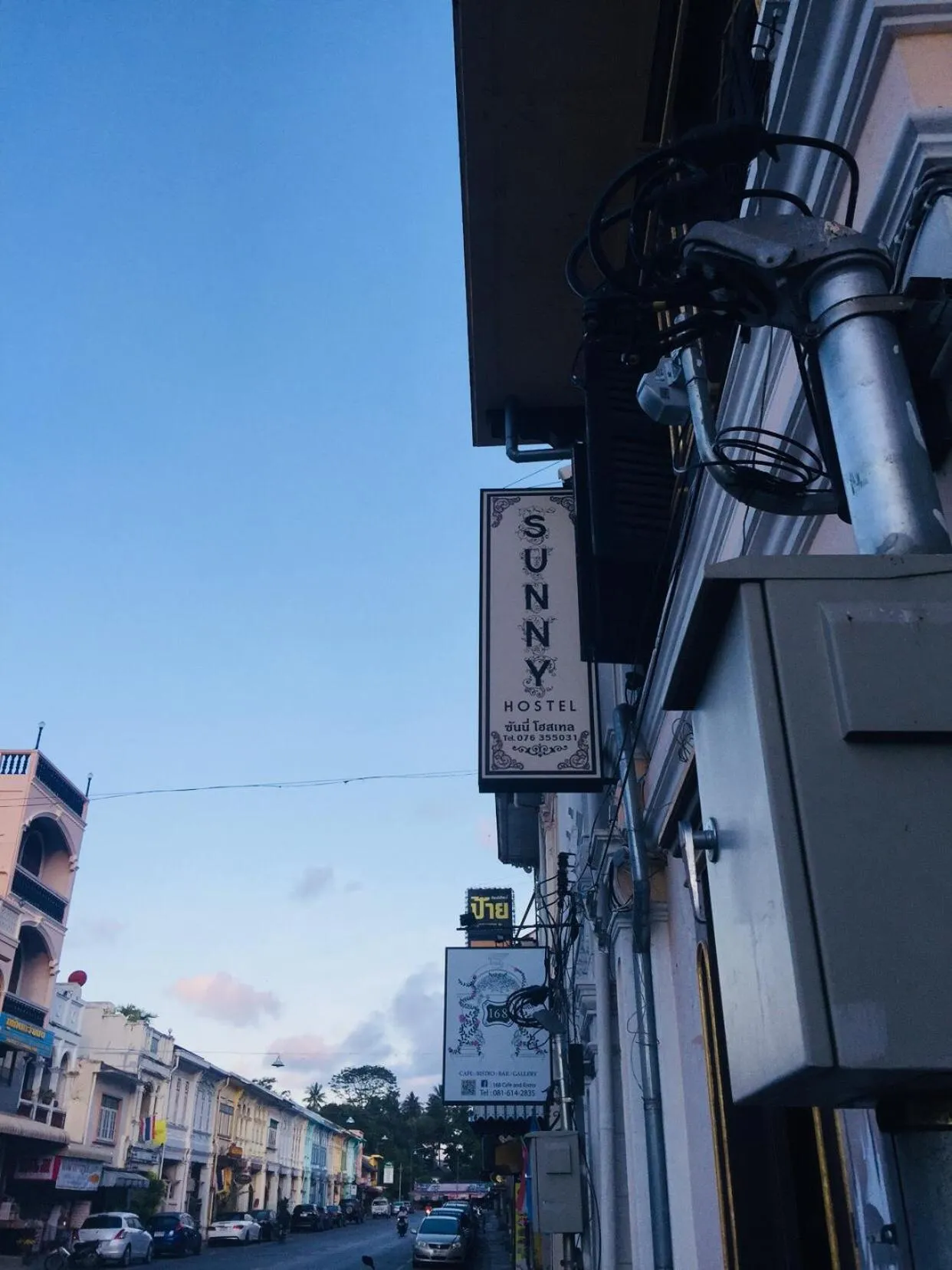 Bird's eye view in Phuket Sunny Hostel