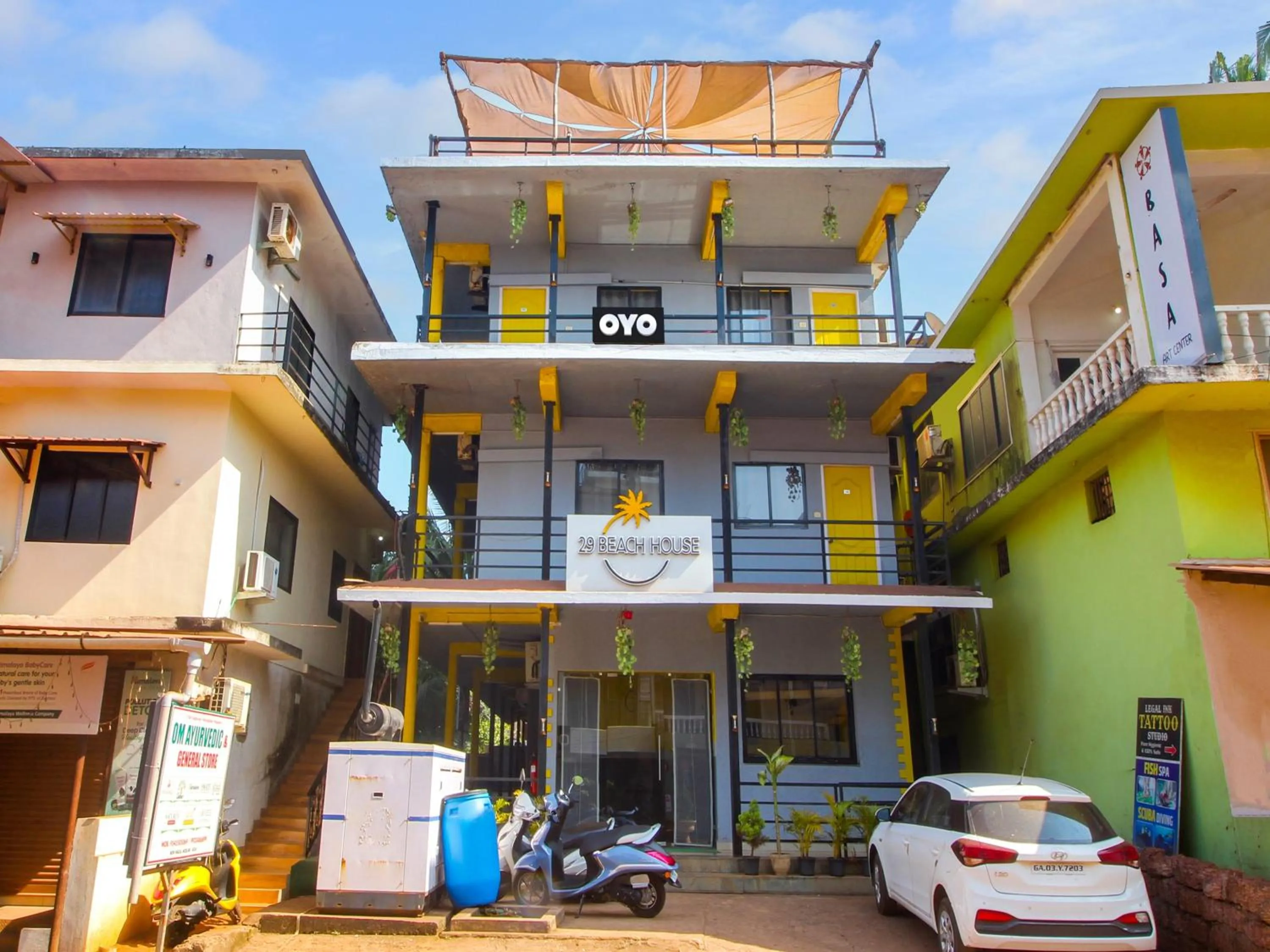 Facade/entrance in Hotel O MAP INN