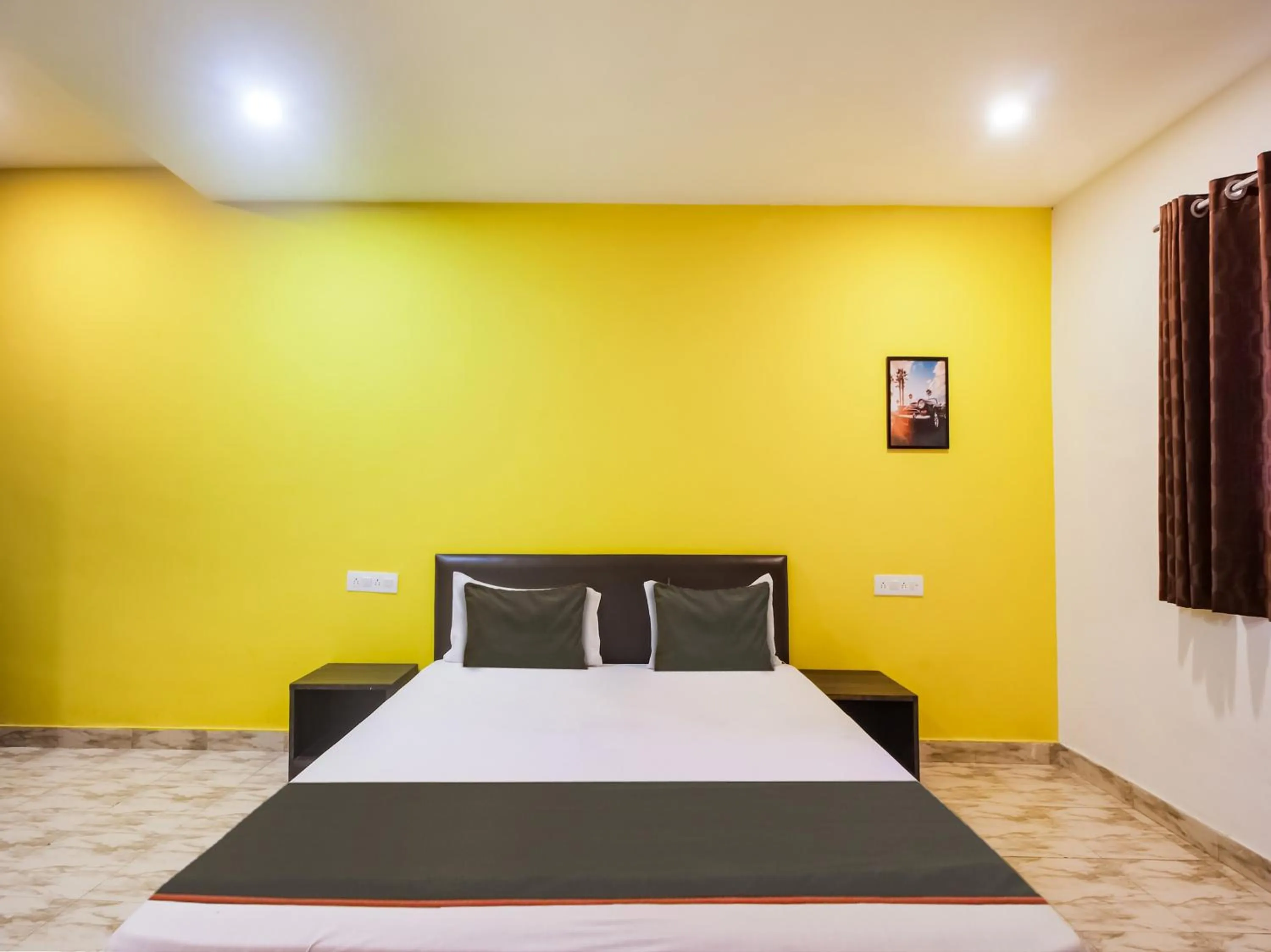 Bedroom, Bed in Hotel O MAP INN