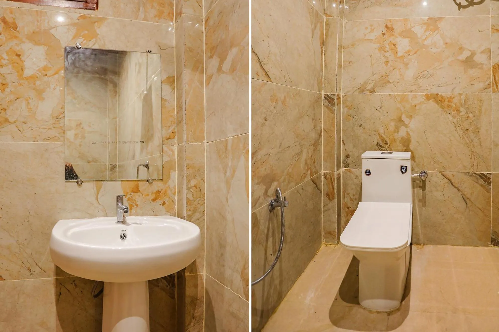 Bathroom in Fabhotel JP Villa - Nr Stadium