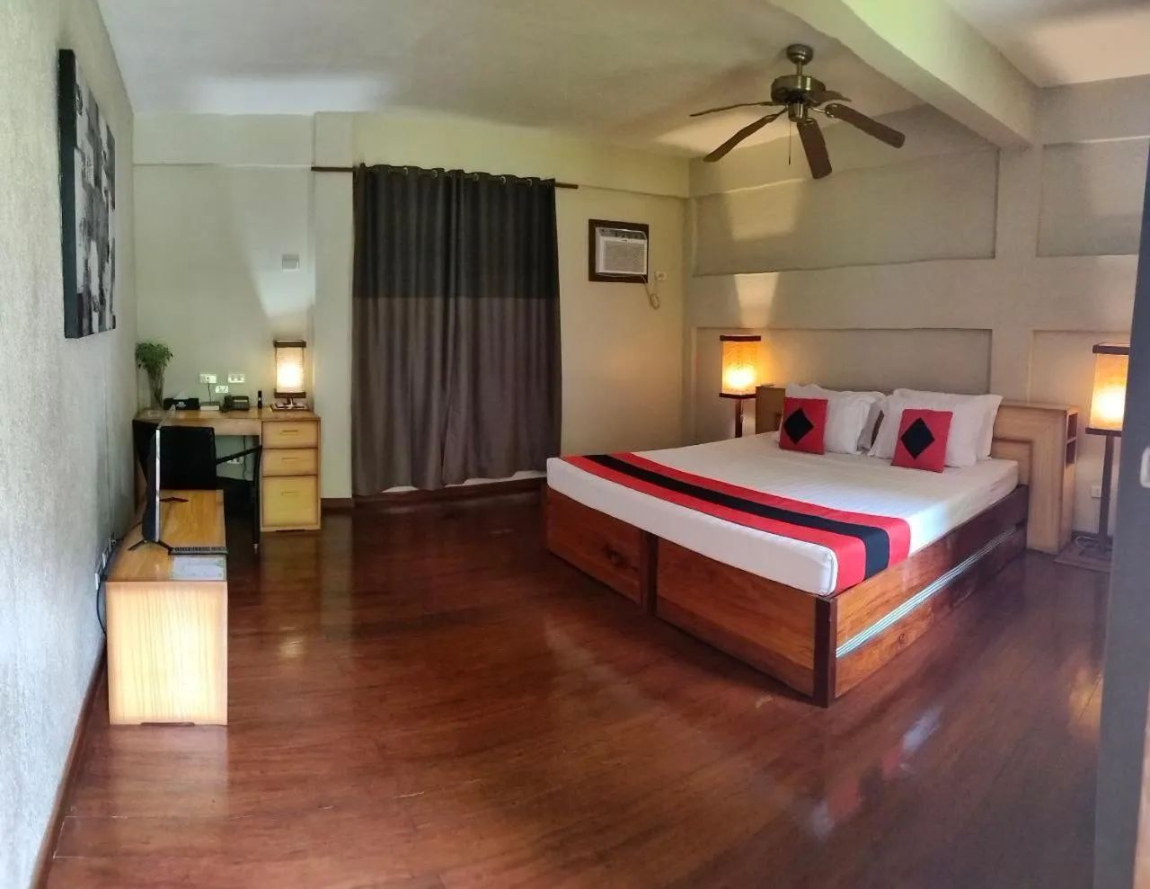 Bed in Asia Grand View Hotel