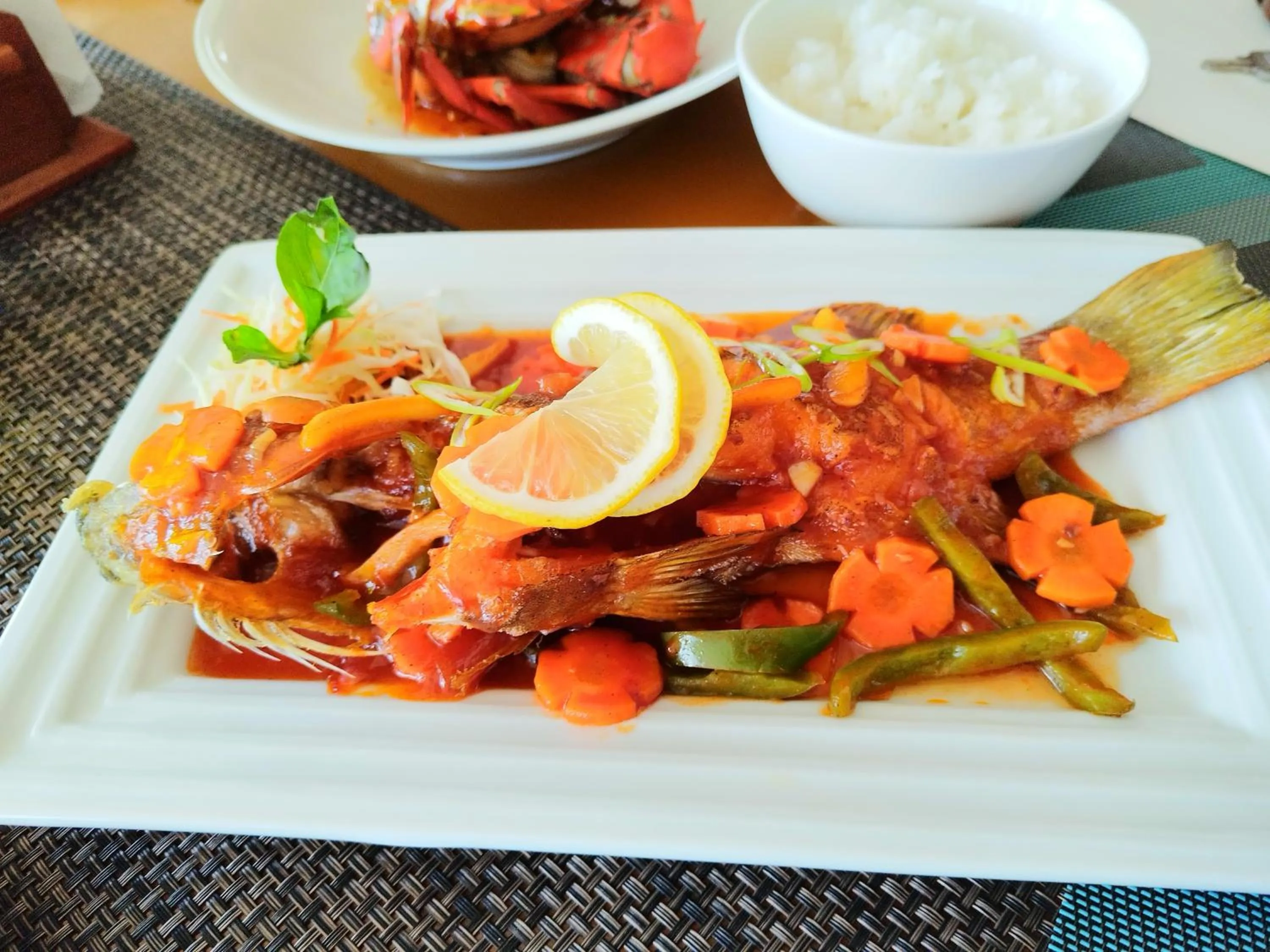 Restaurant/places to eat in Asia Grand View Hotel