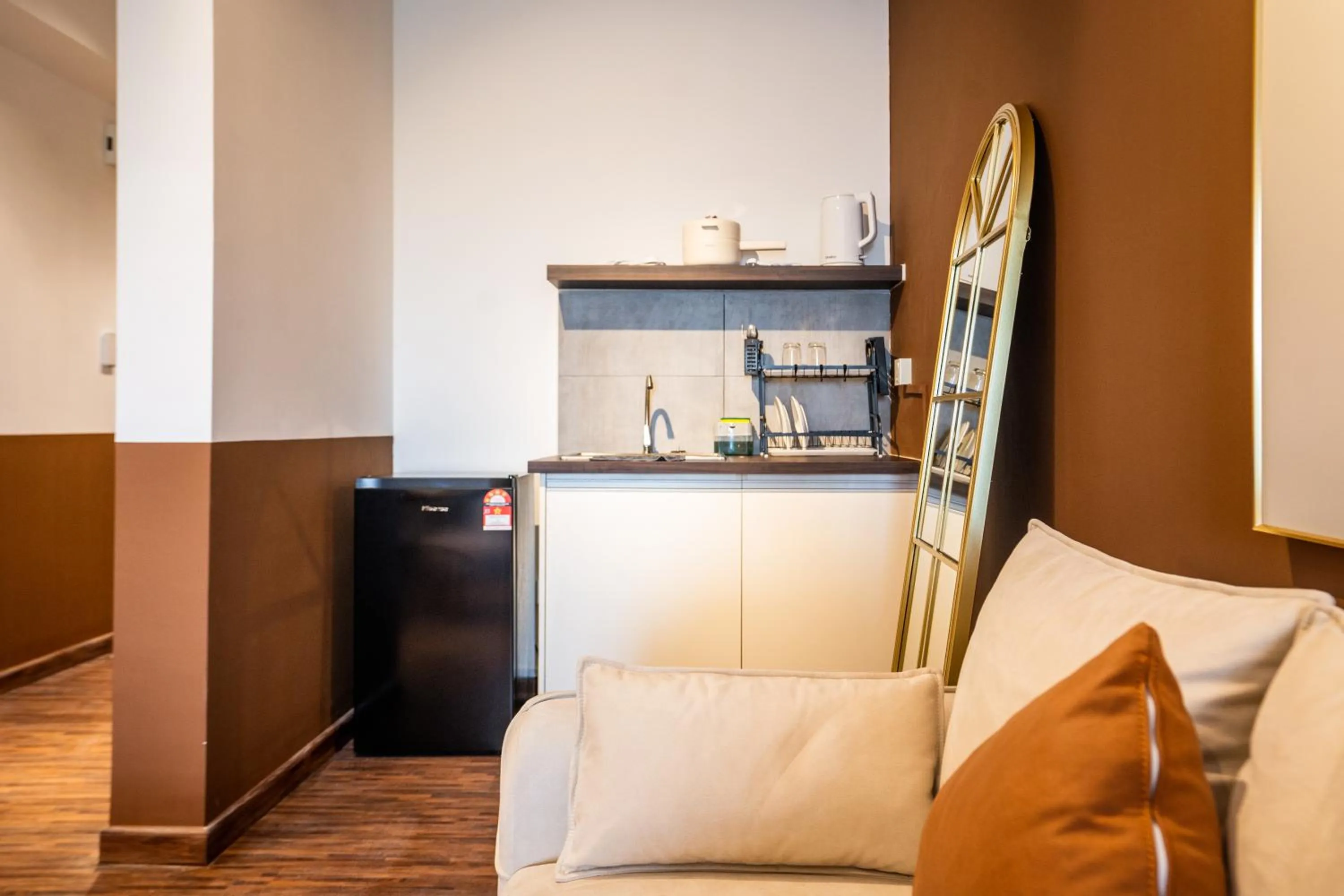 Kitchen or kitchenette in K Avenue by Pinstay