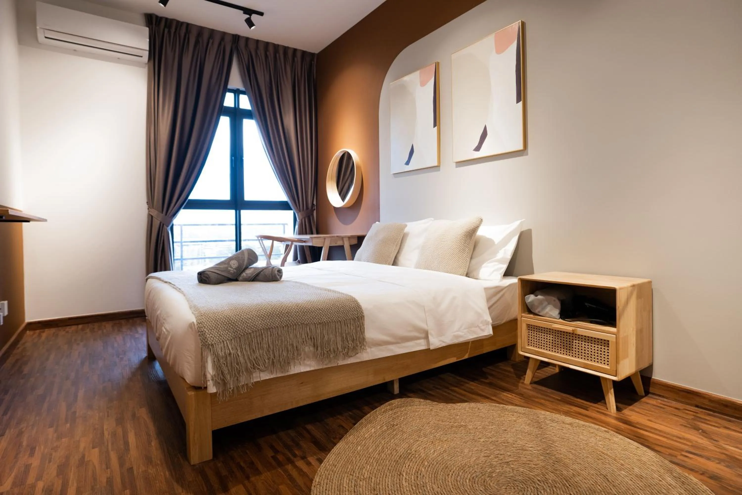 Bed in K Avenue by Pinstay