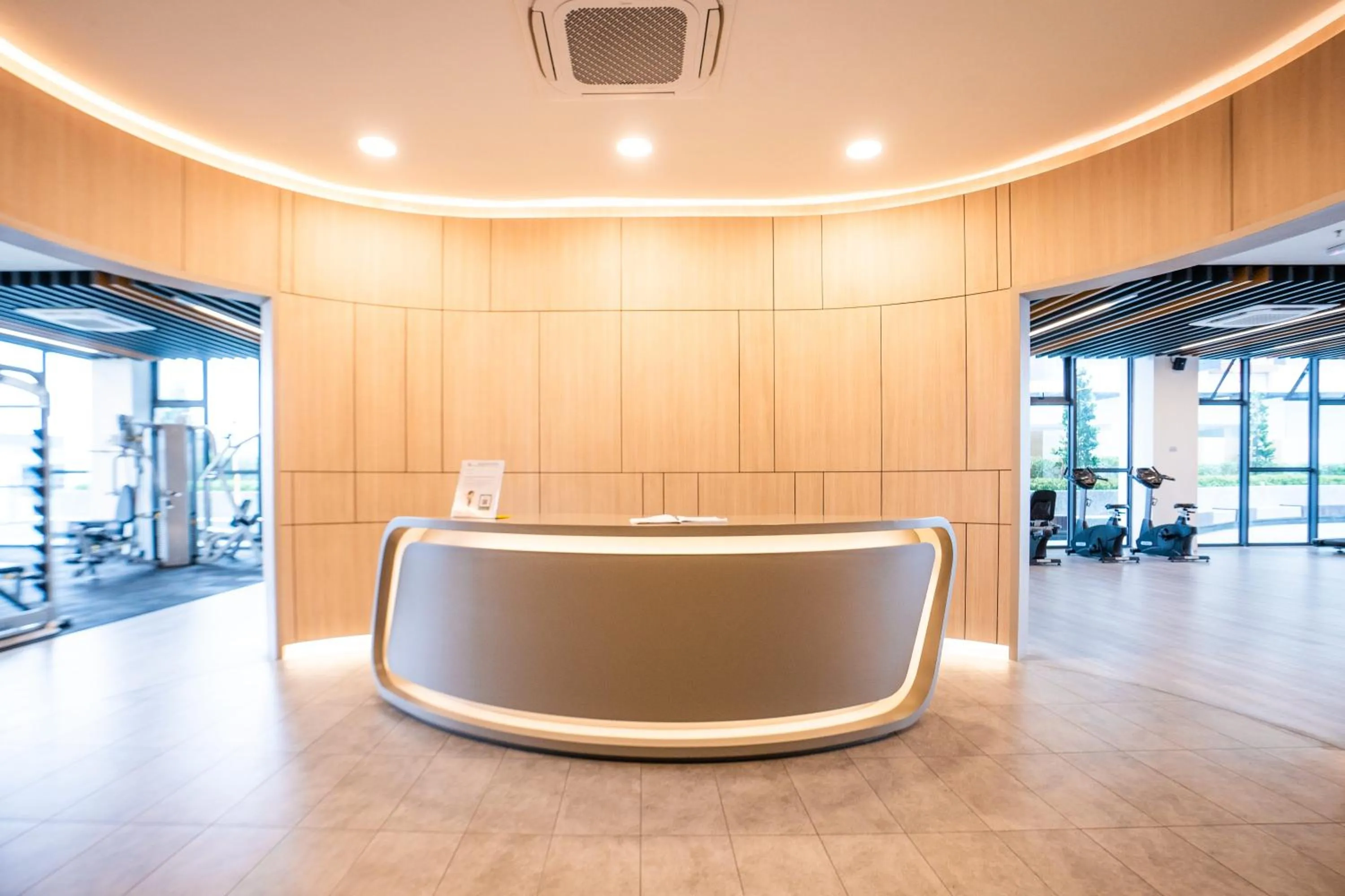 Lobby or reception in K Avenue by Pinstay