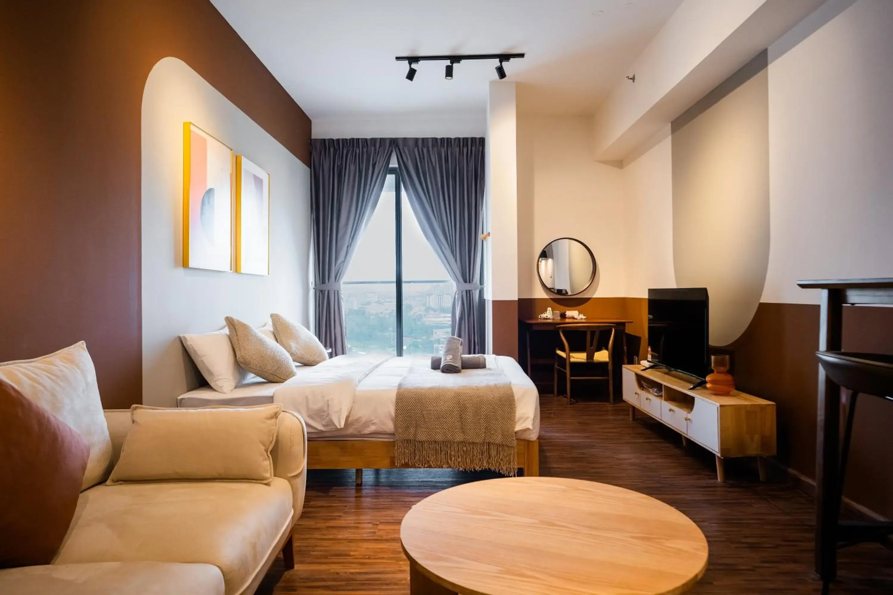 Deluxe Queen Suite in K Avenue by Pinstay Deluxe Queen Suite in K Avenue by Pinstay