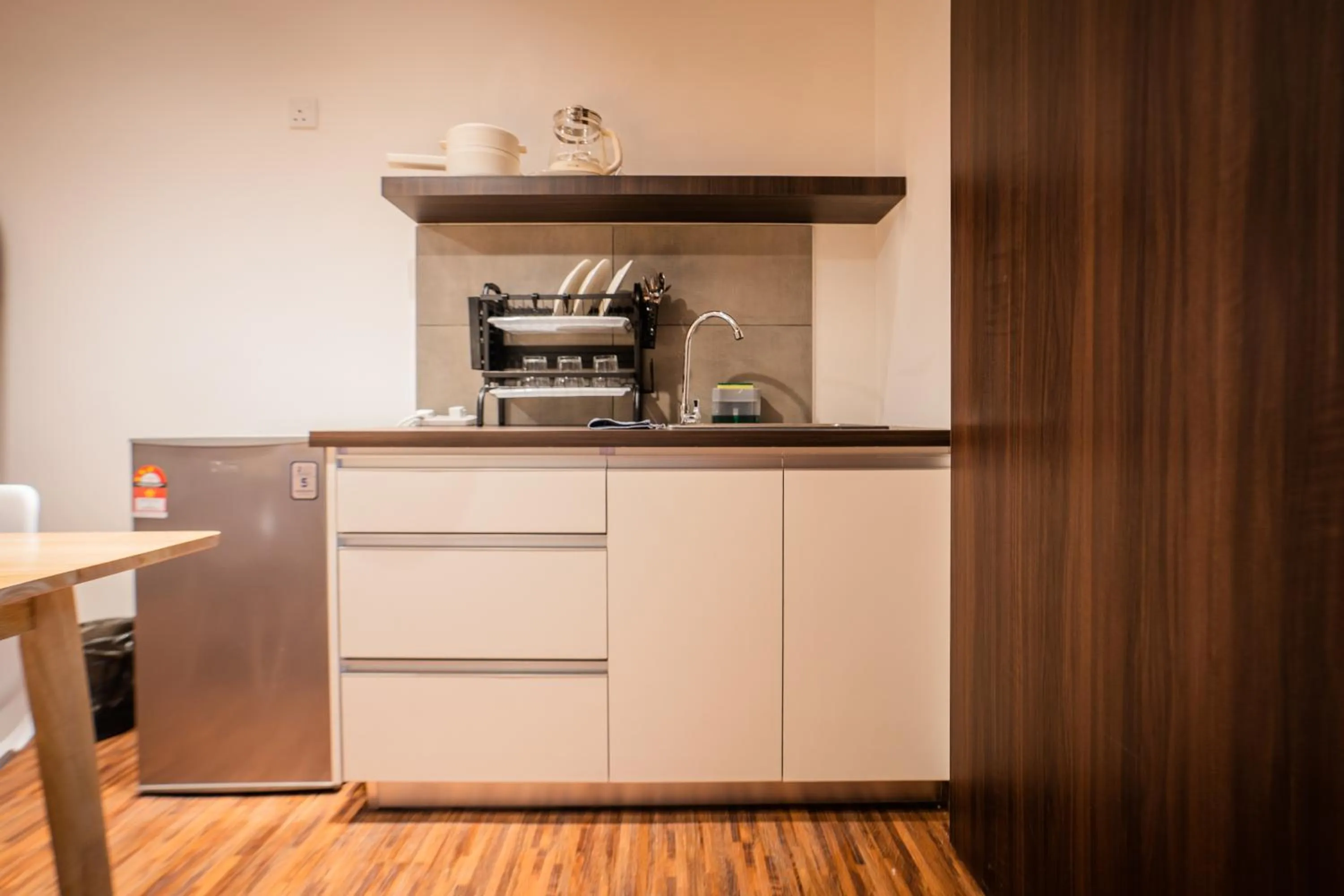 kitchen in K Avenue by Pinstay