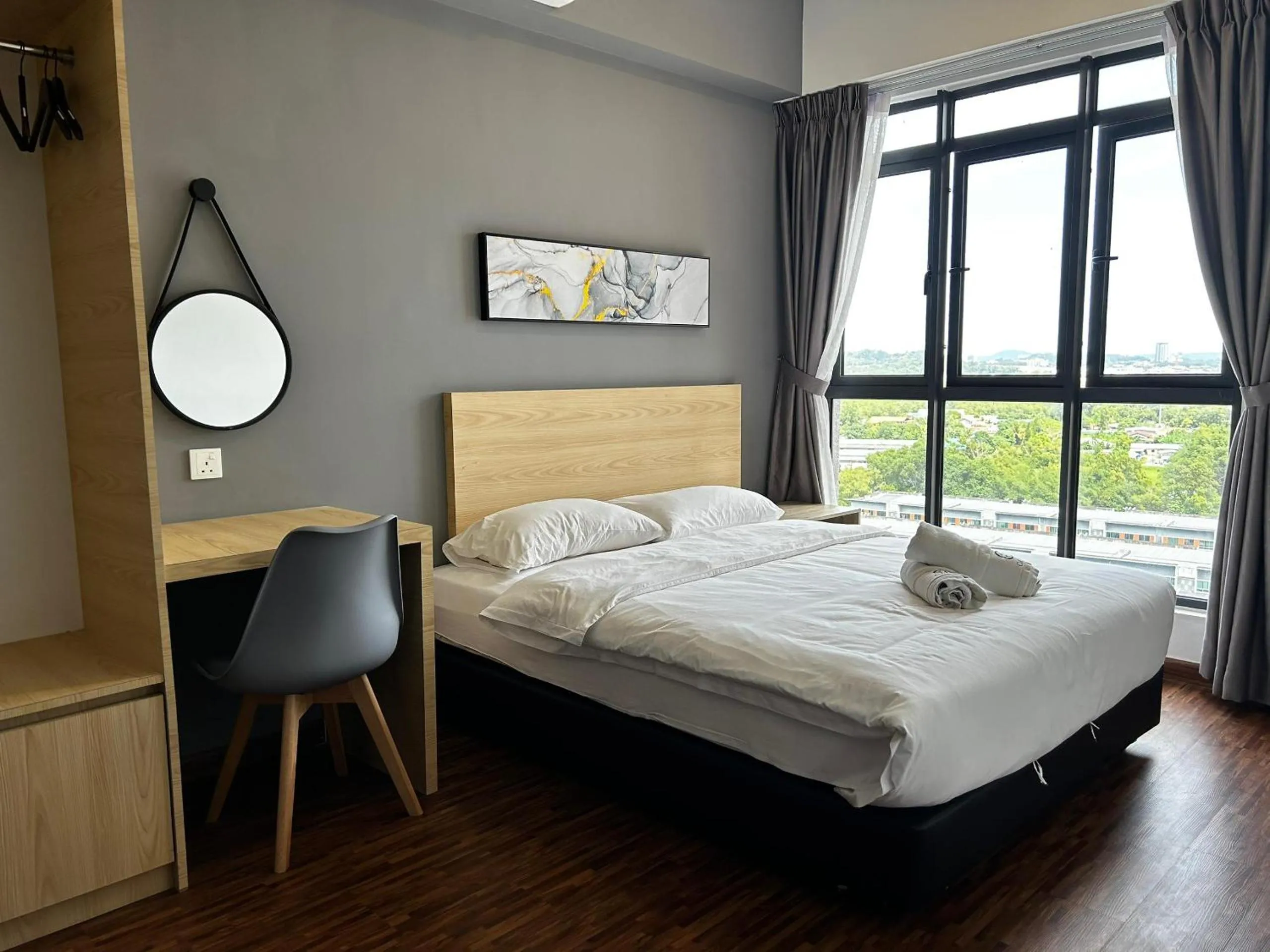 Bed in K Avenue by Pinstay