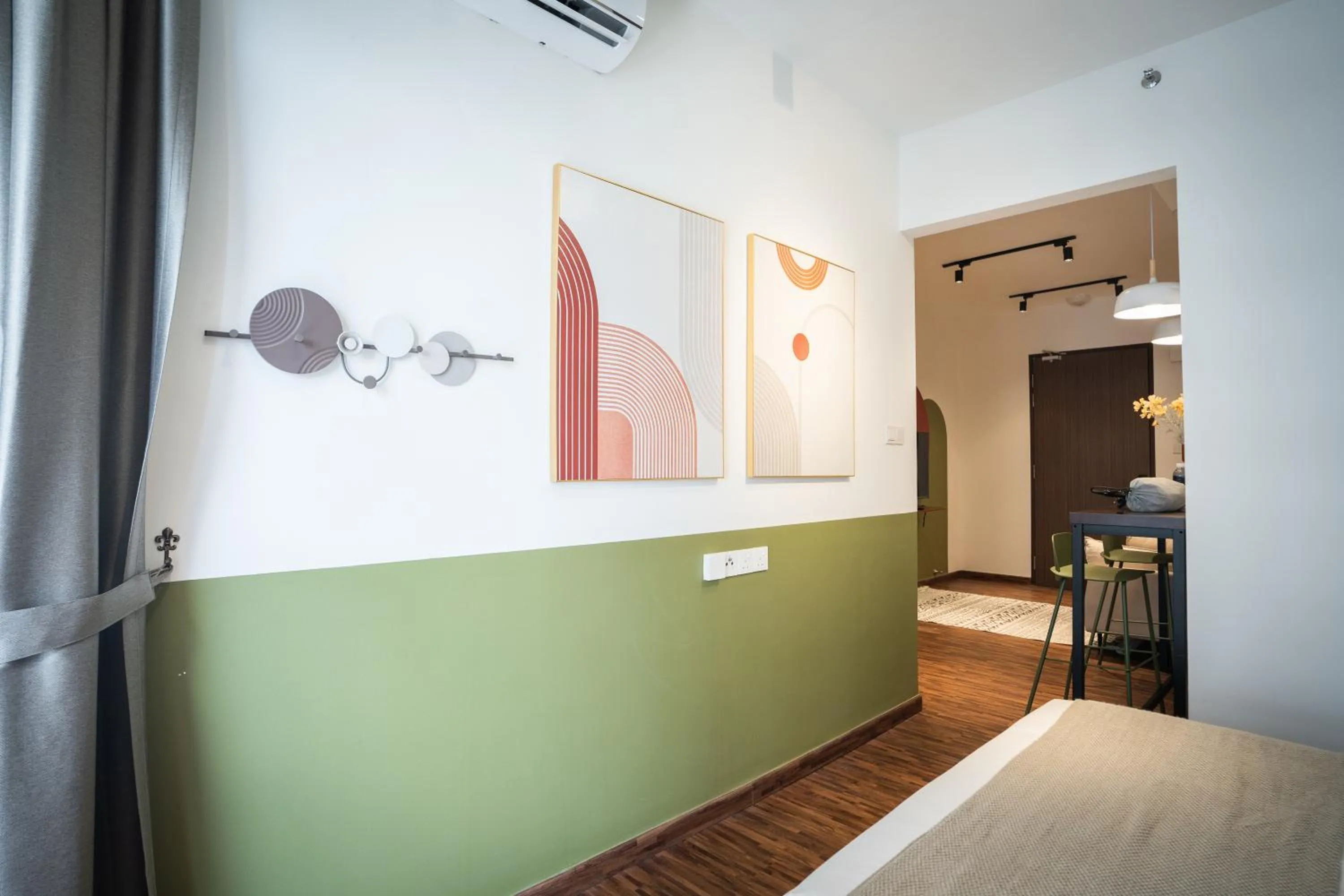 Photo of the whole room, Bed in K Avenue by Pinstay