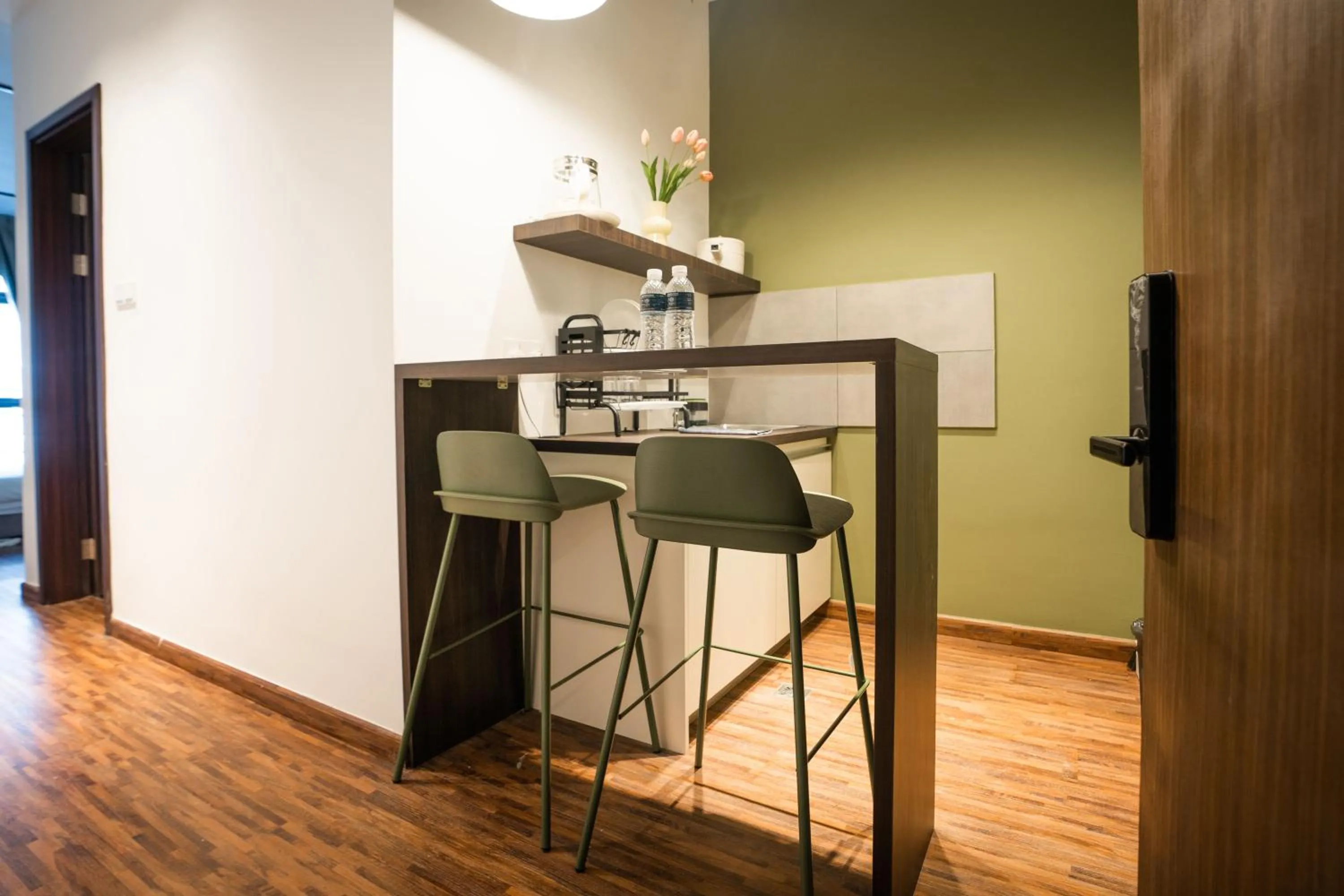 Kitchen or kitchenette in K Avenue by Pinstay