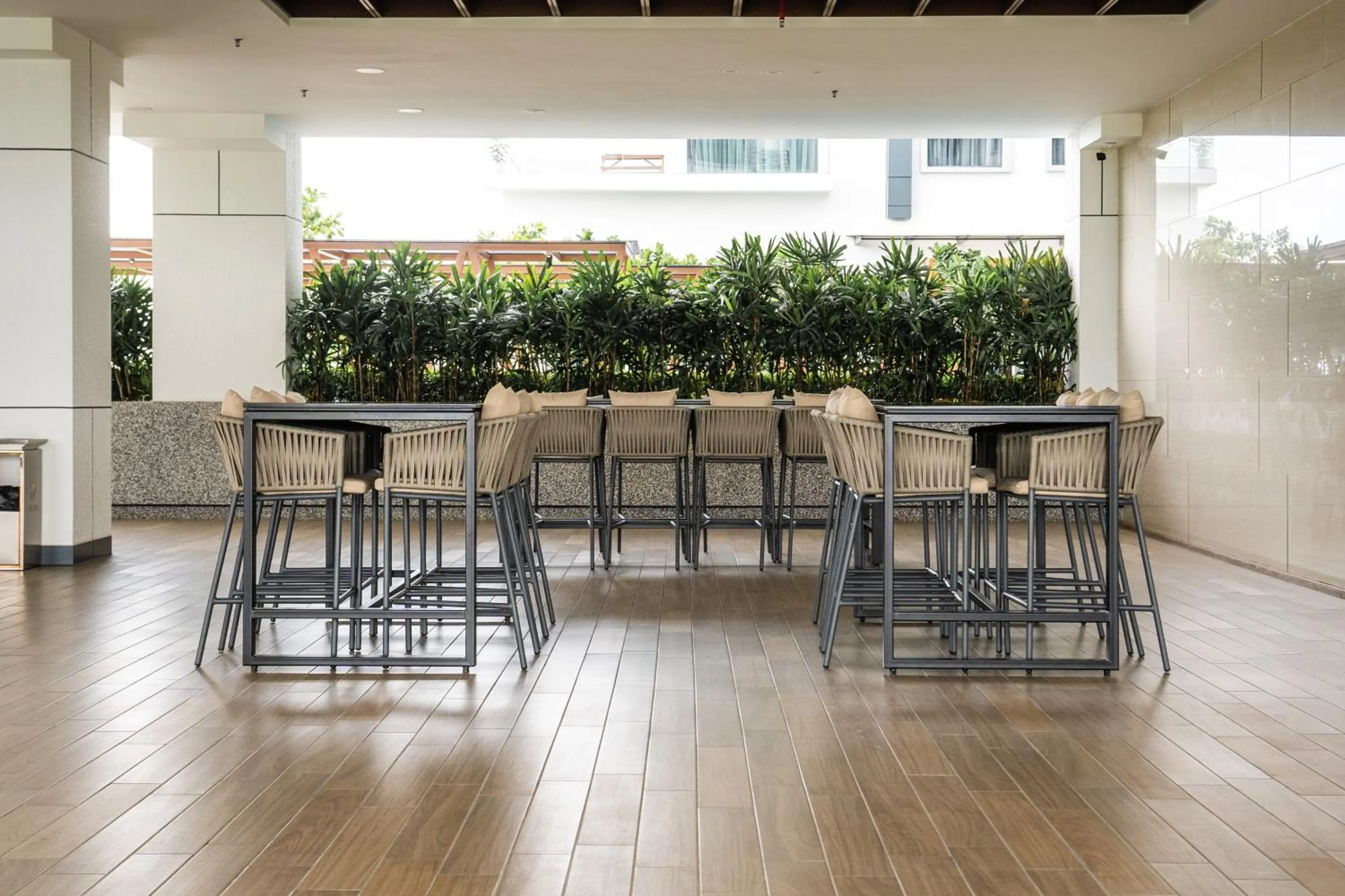 Seating area in K Avenue by Pinstay