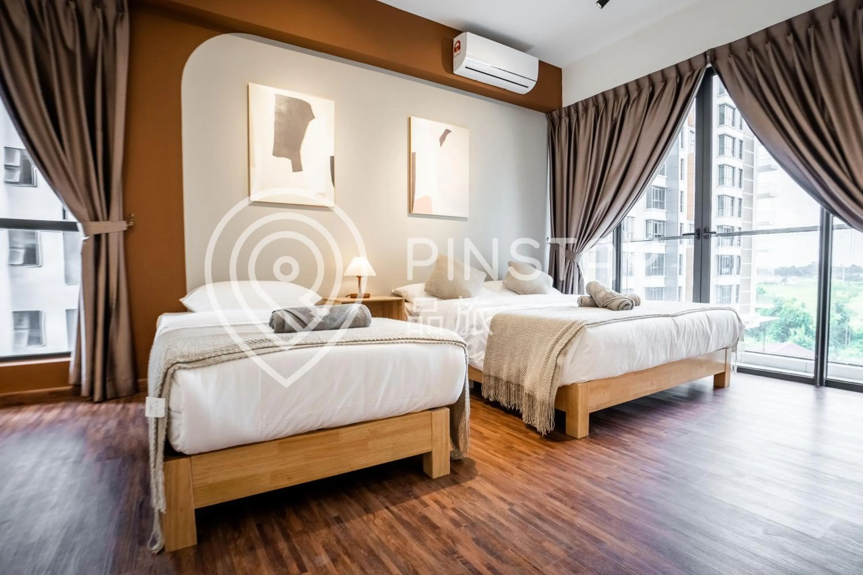 Bed in K Avenue by Pinstay