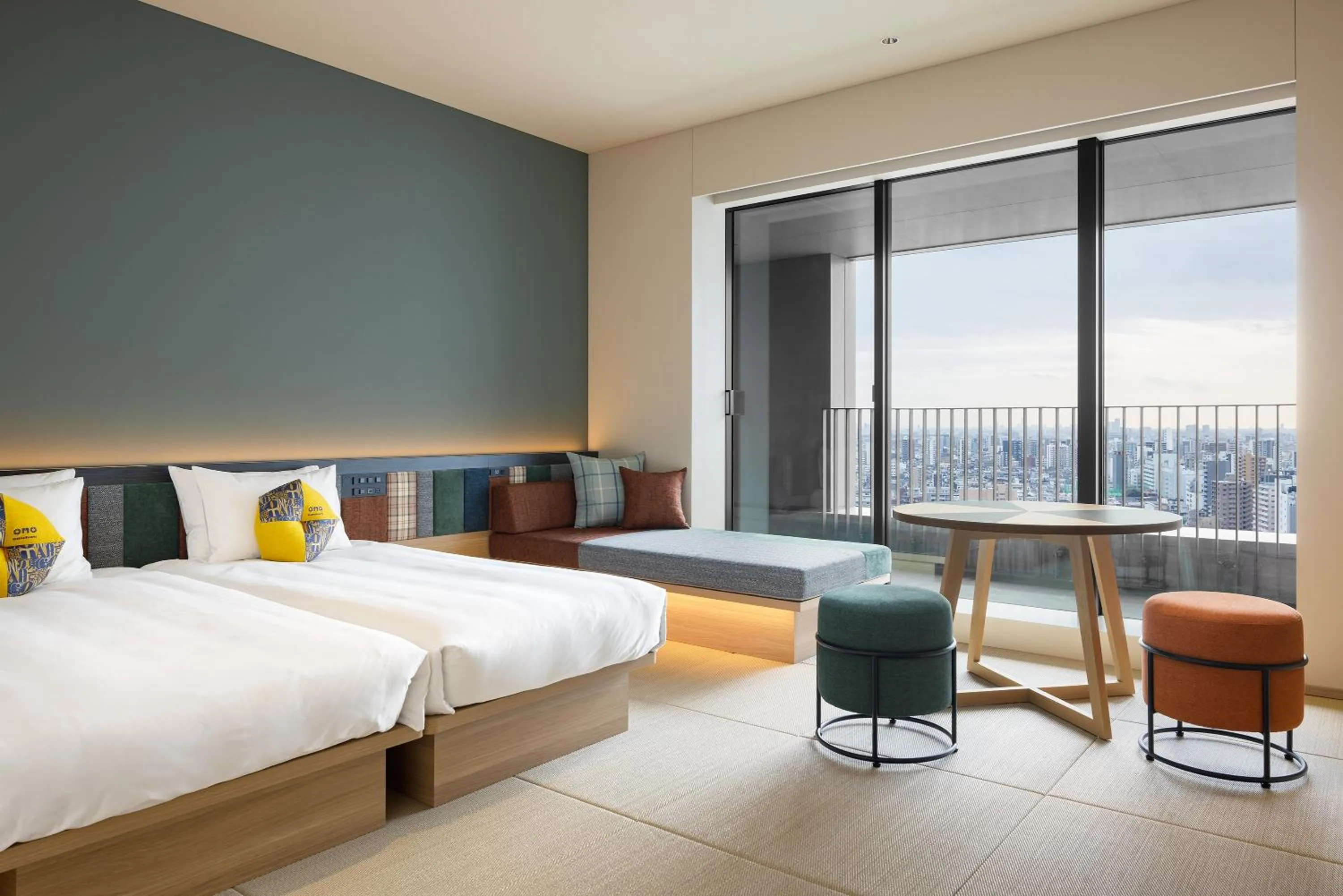 Photo of the whole room, Bed in OMO5 Tokyo Gotanda by Hoshino Resorts