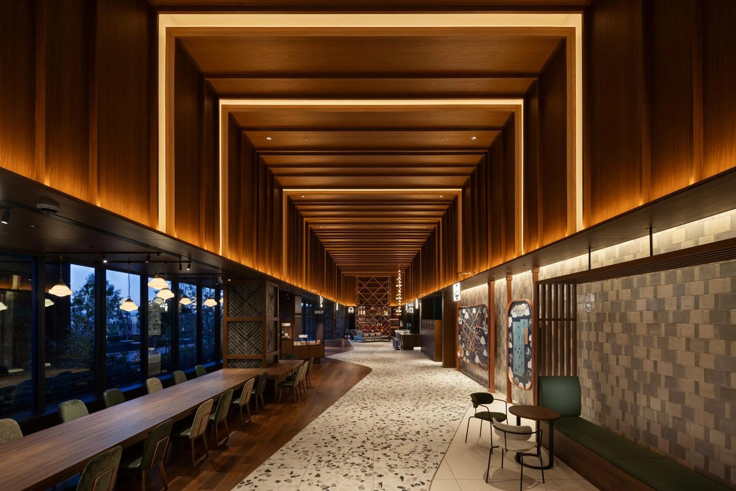 Lobby or reception in OMO5 Tokyo Gotanda by Hoshino Resorts