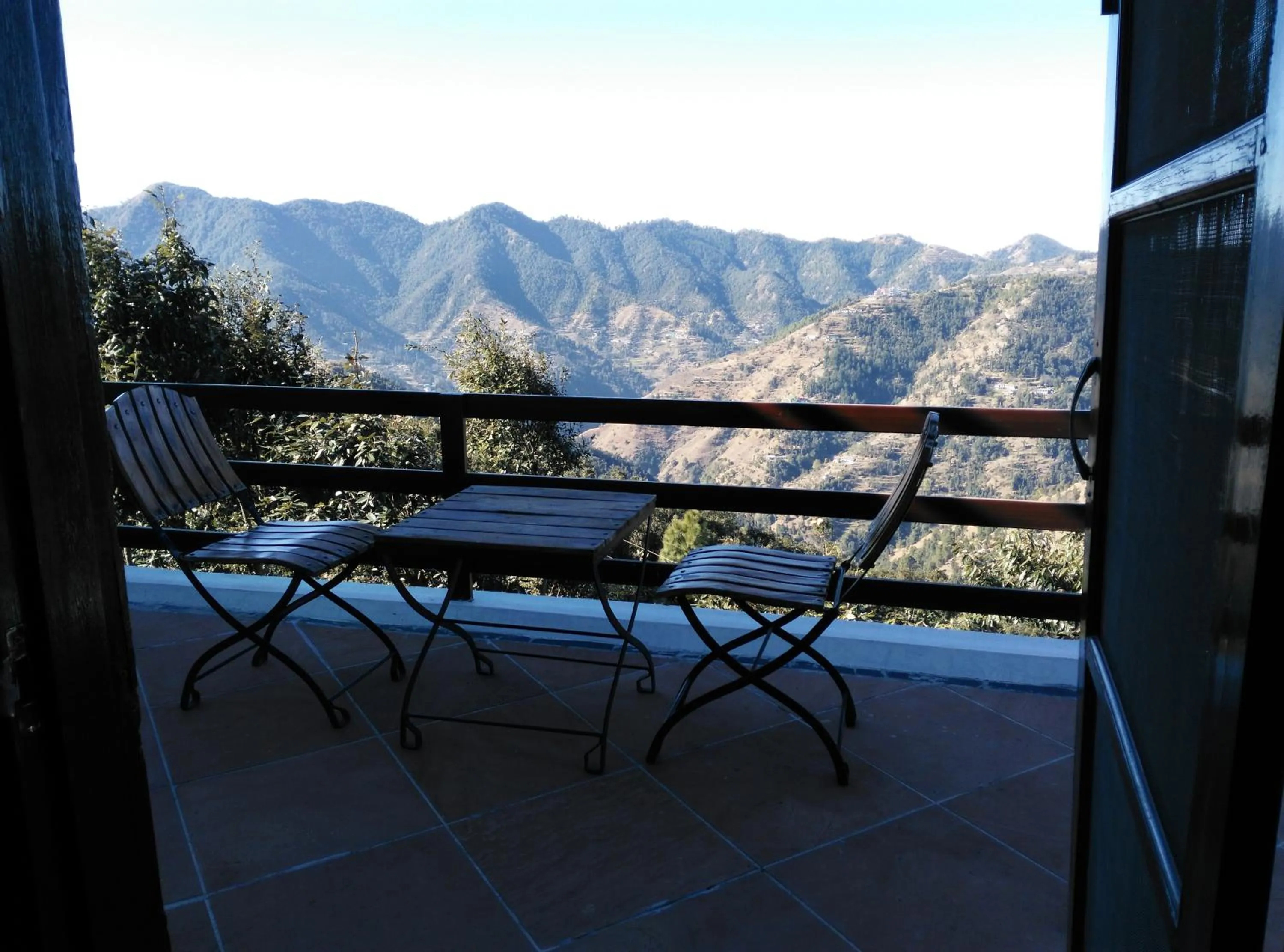 Balcony/Terrace in Woodsmoke Retreat