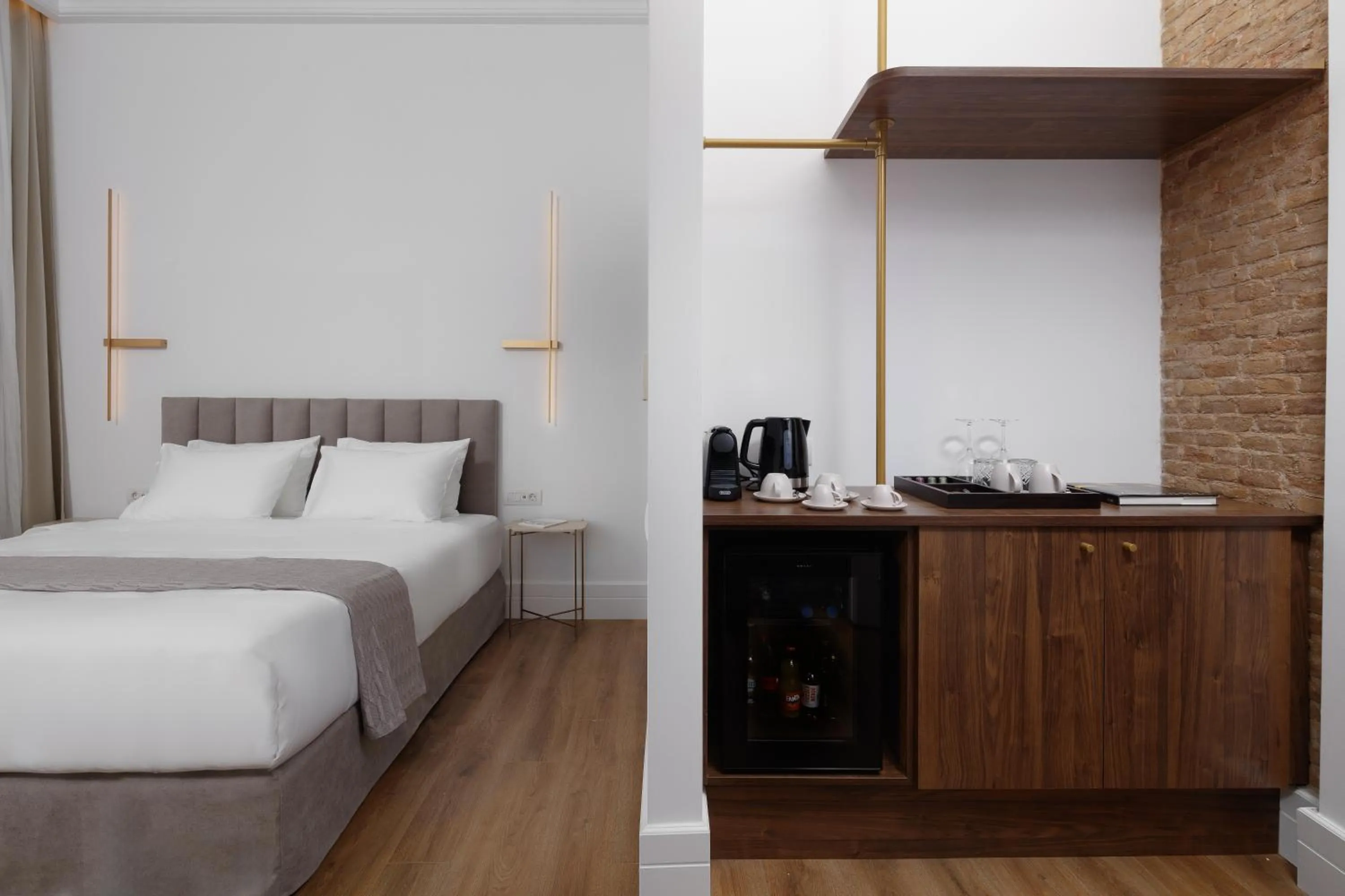 Photo of the whole room, Bed in La Divina