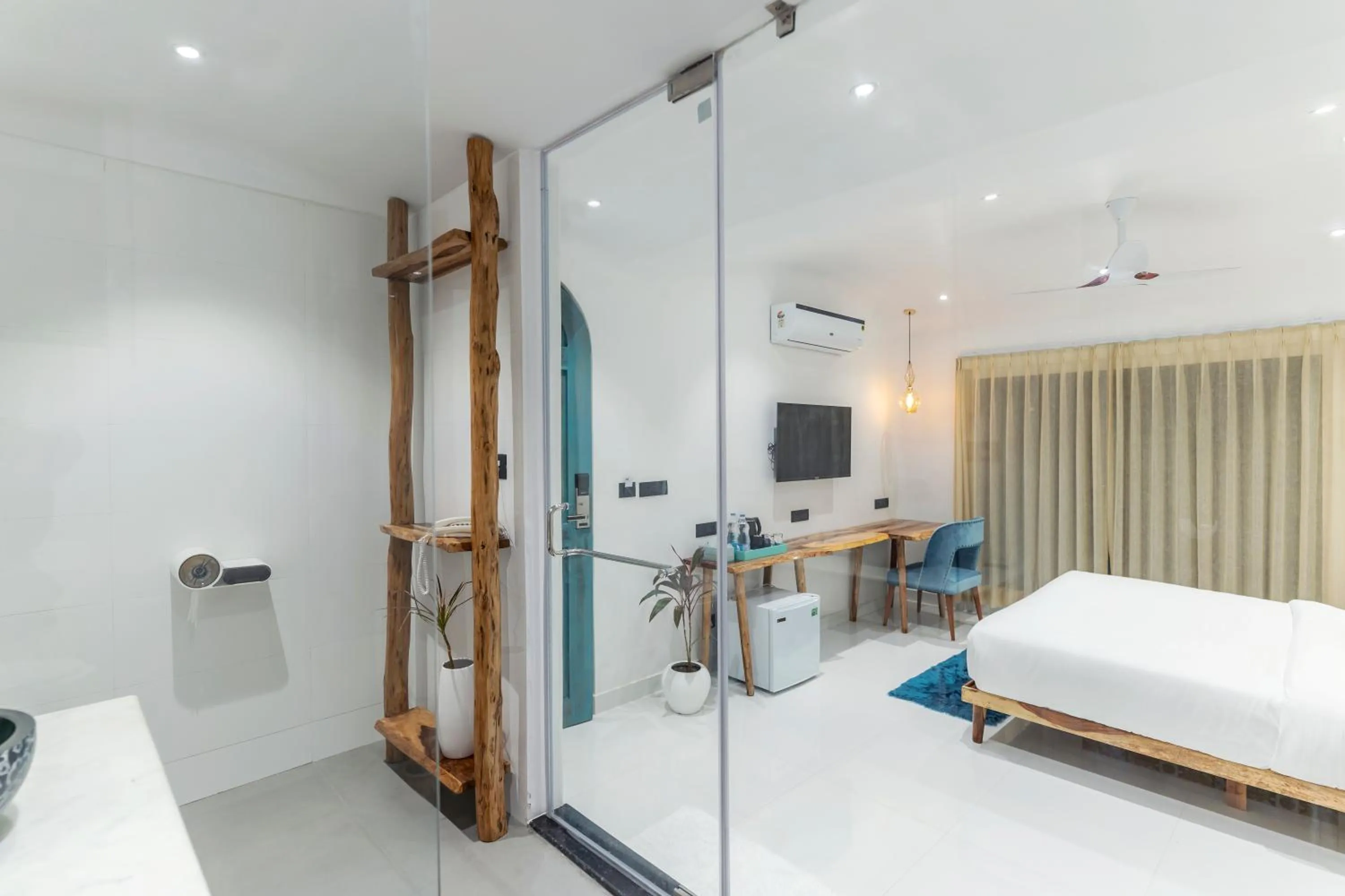 Bedroom, Bed in Moustache Udaipur Luxuria