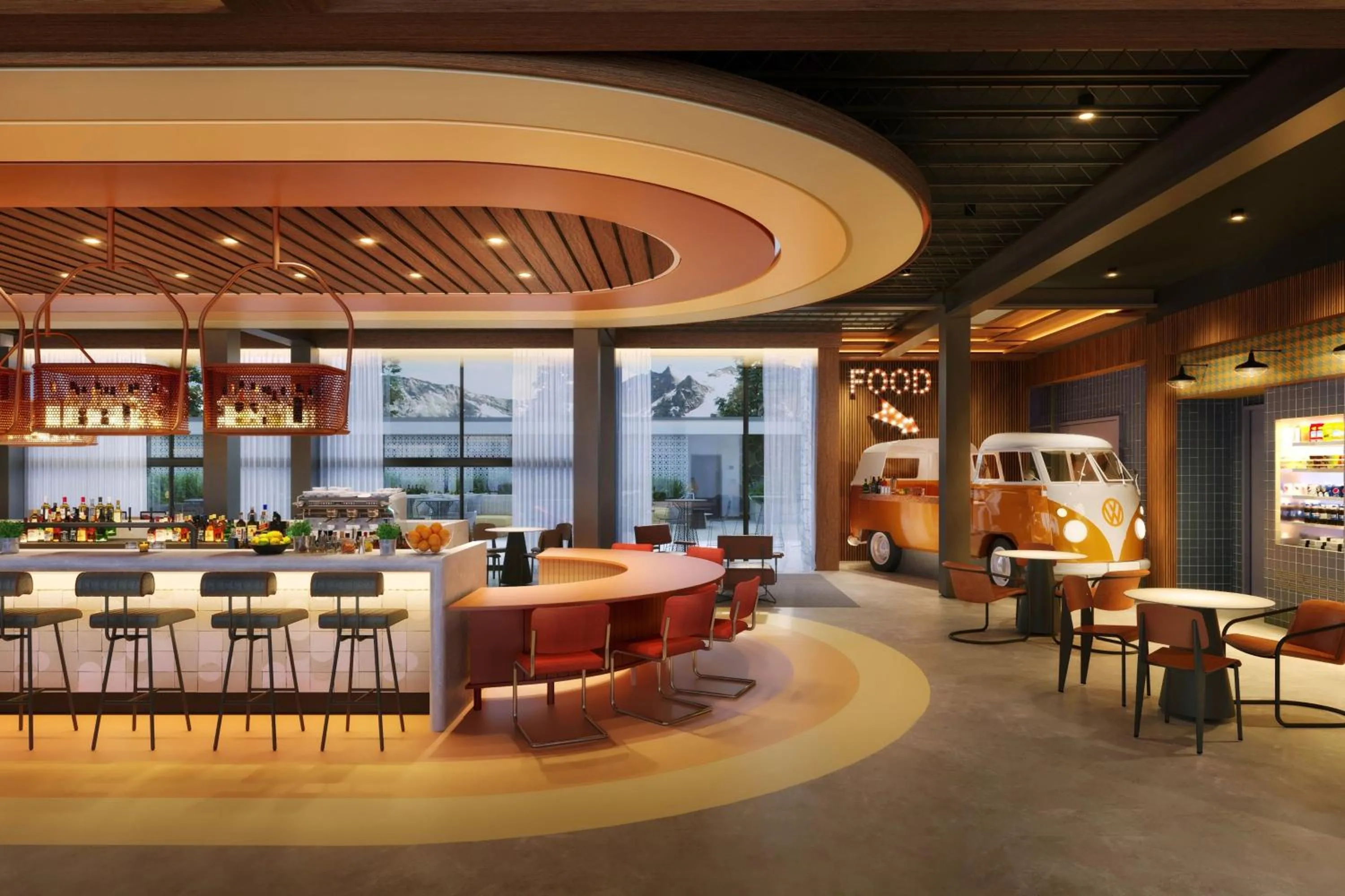 Restaurant/places to eat in Moxy Banff