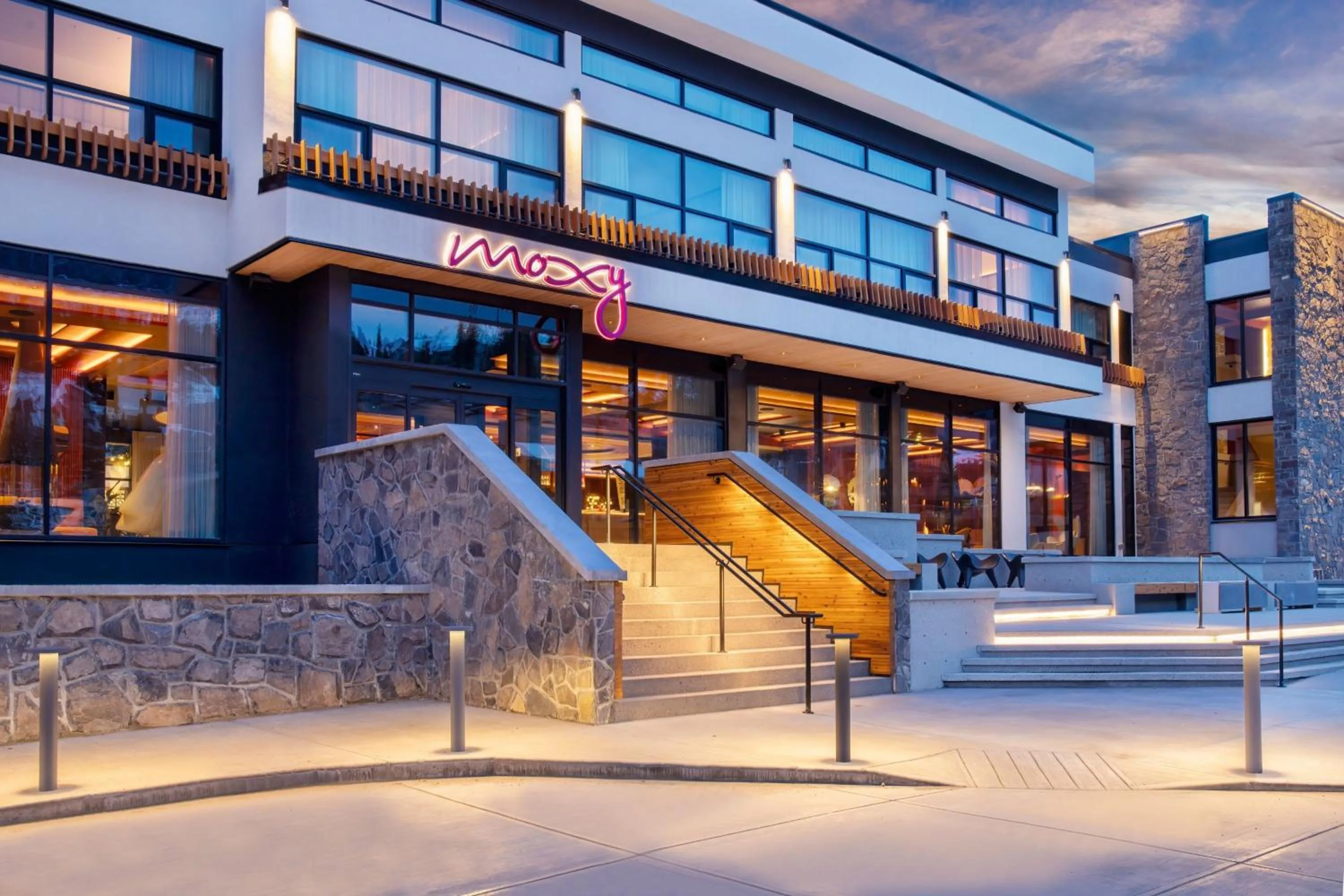 Property building in Moxy Banff