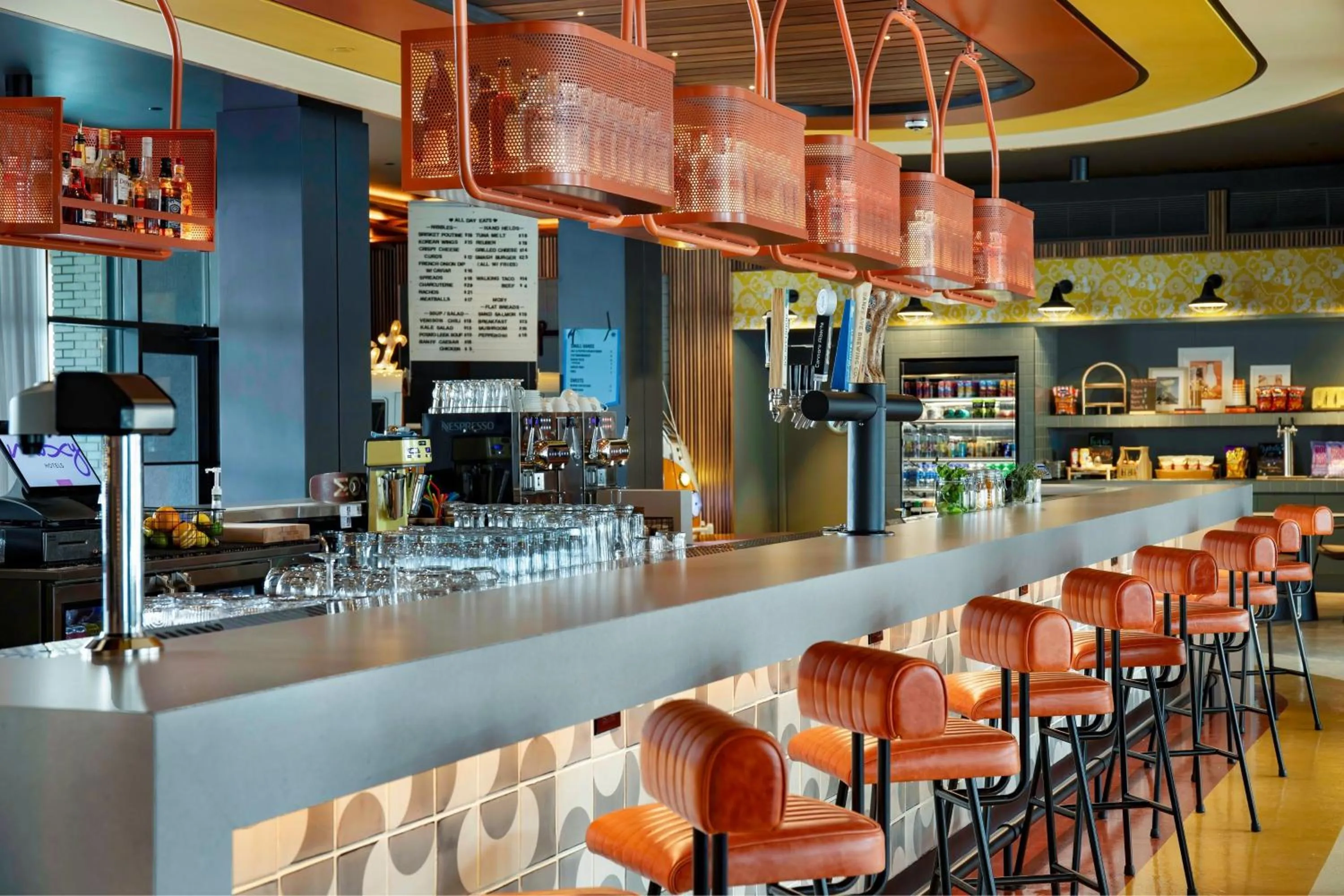 Lobby or reception in Moxy Banff