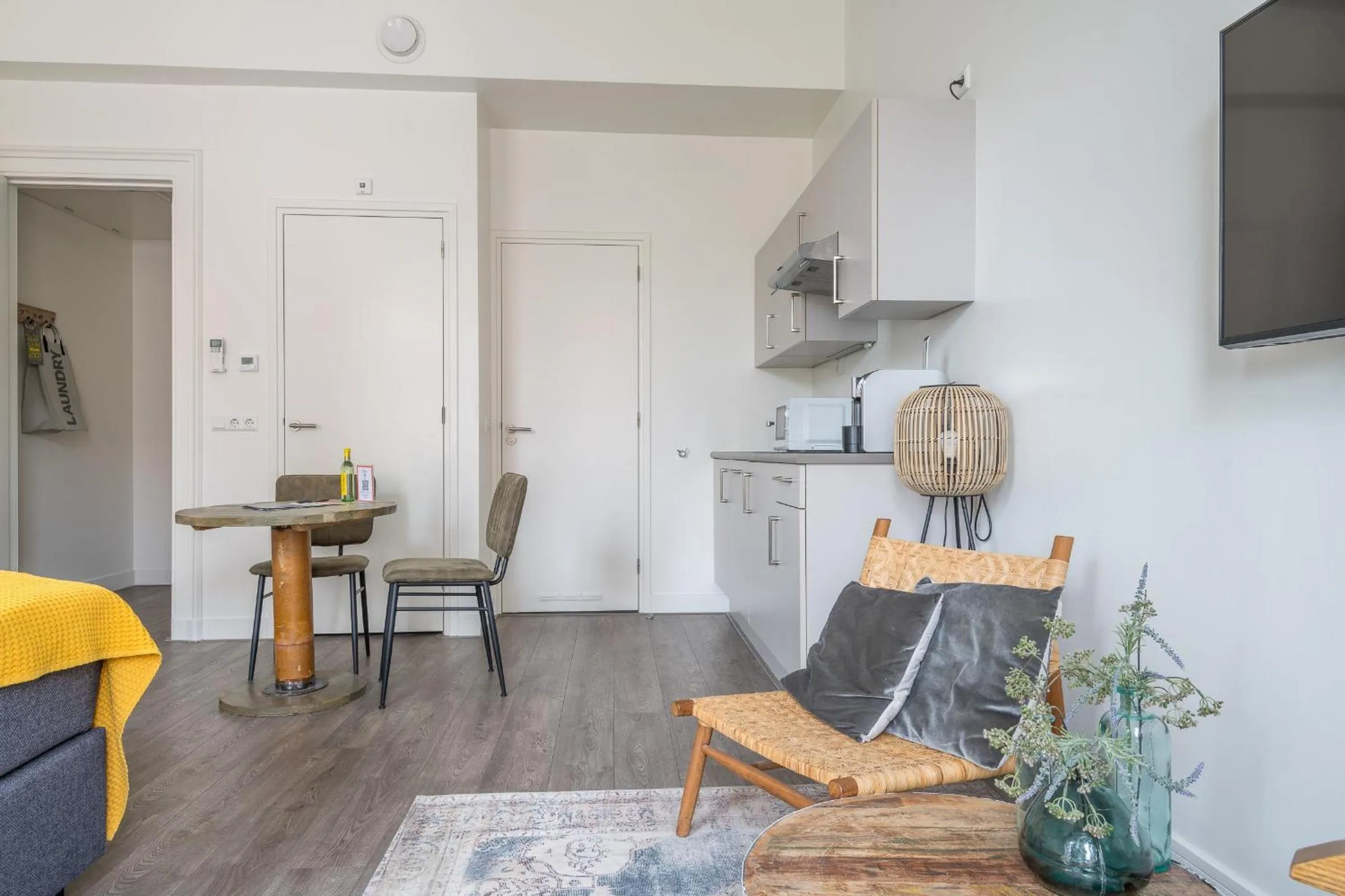 Kitchen or kitchenette in Hotel Oranjestaete