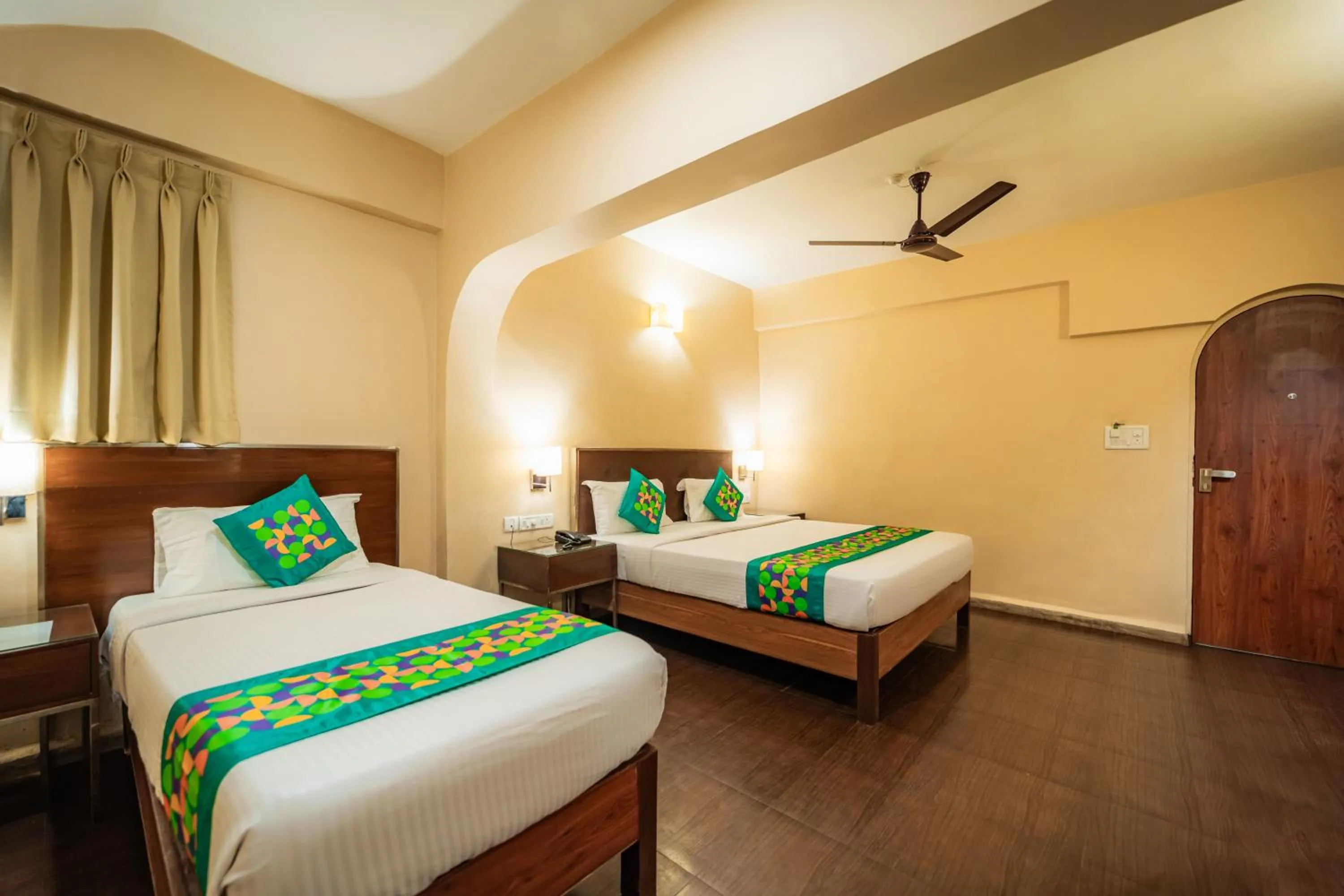 Bedroom, Bed in Treebo Sunshine Beach Resort