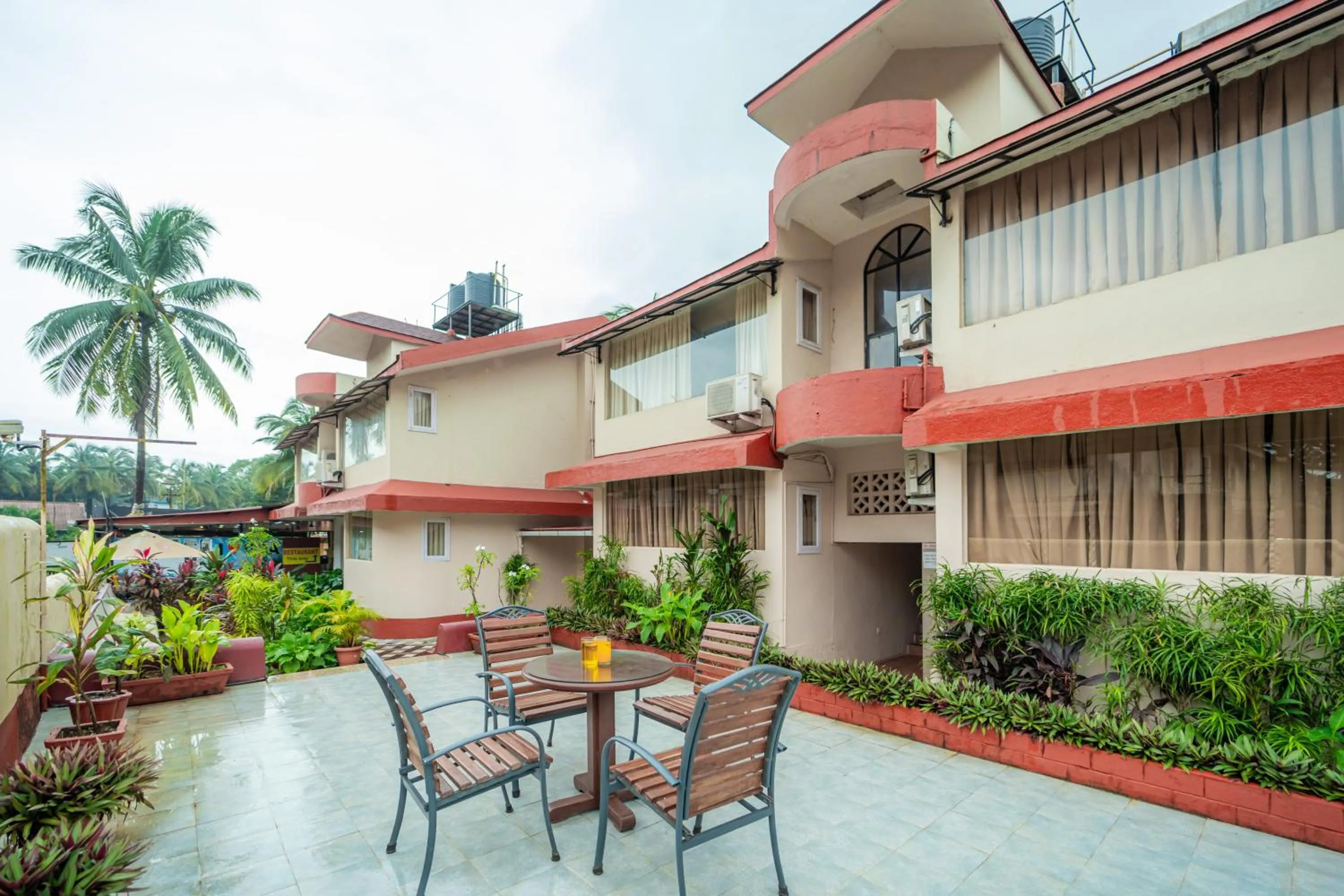 Patio in Treebo Sunshine Beach Resort