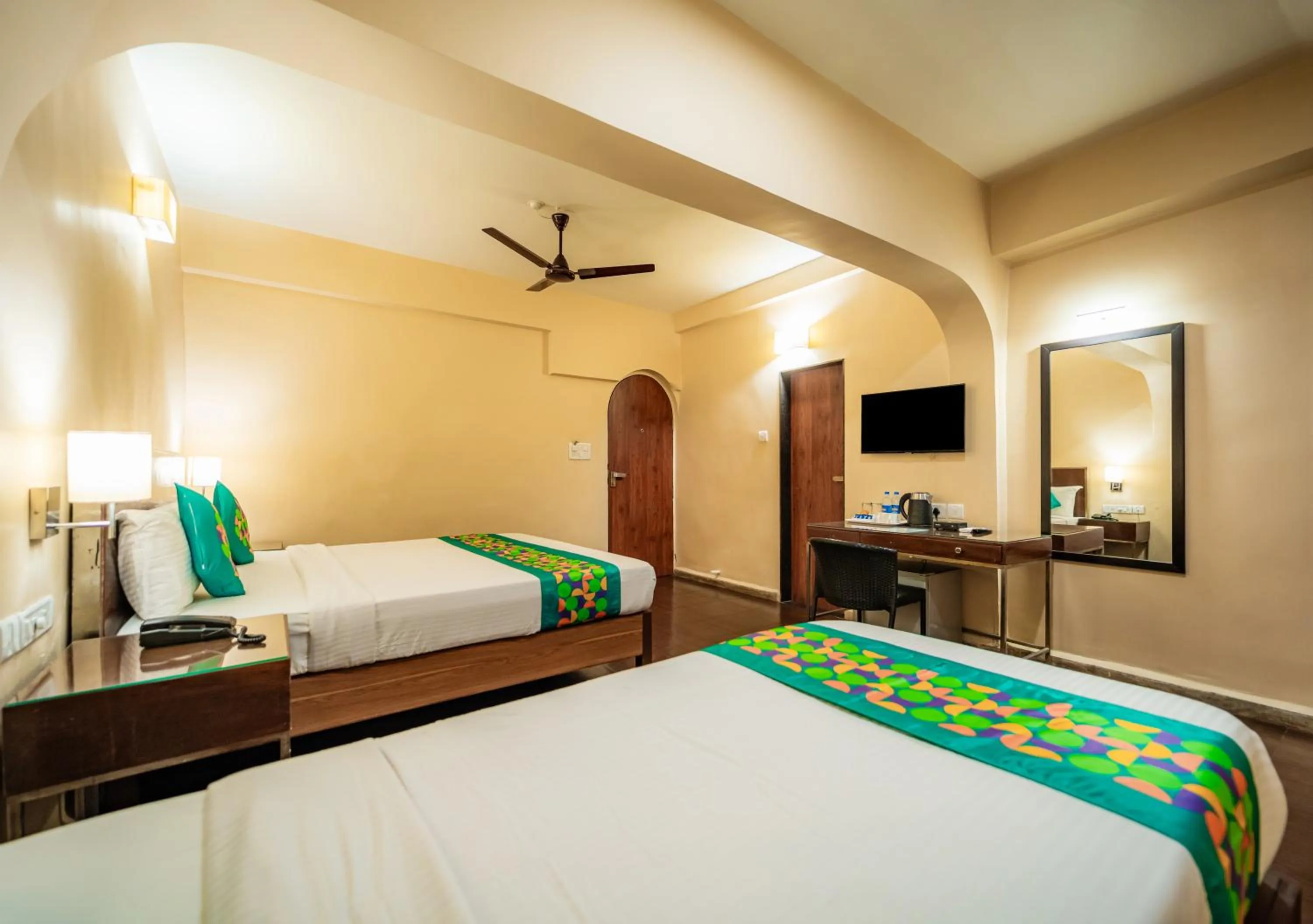 Bedroom, Bed in Treebo Sunshine Beach Resort