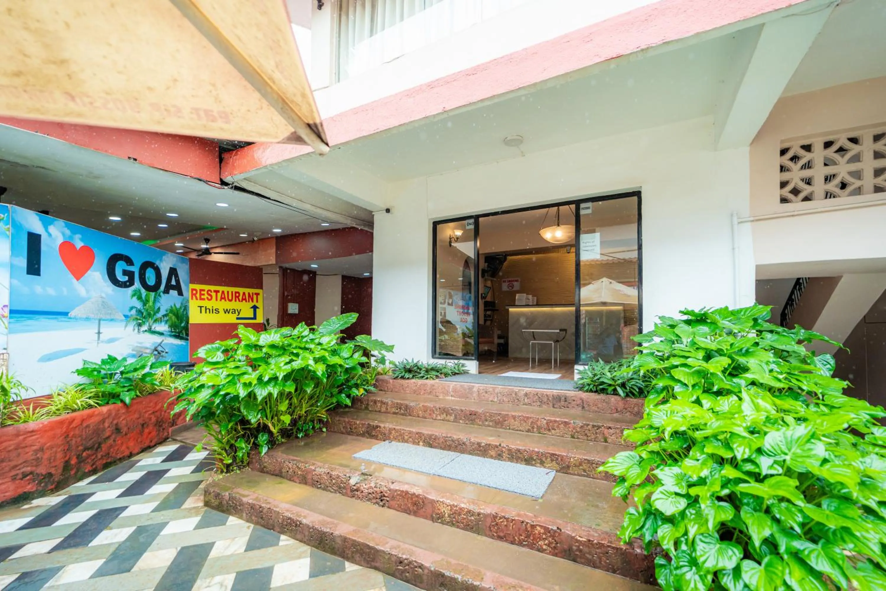 Facade/entrance in Treebo Sunshine Beach Resort