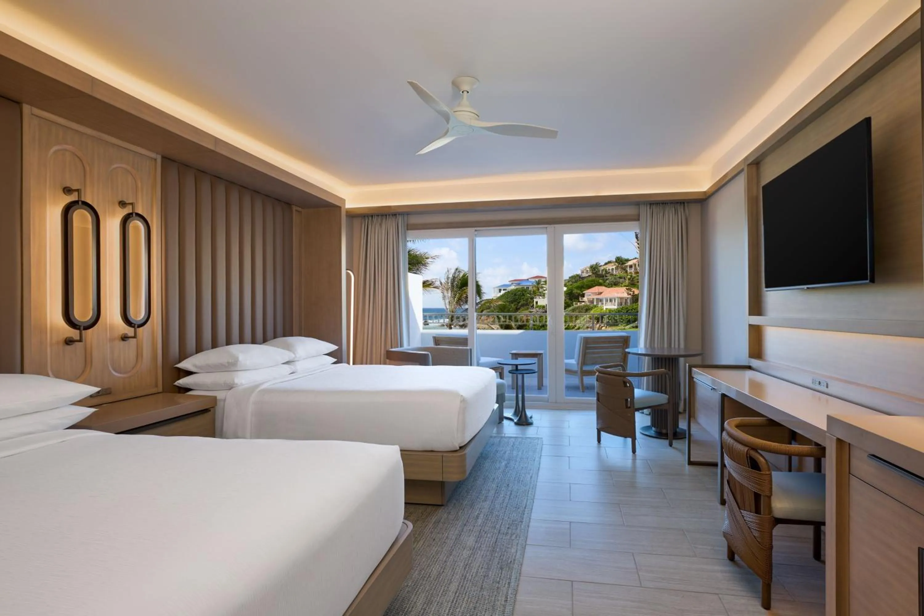 Photo of the whole room, Bed in JW Marriott St Maarten Beach Resort & Spa