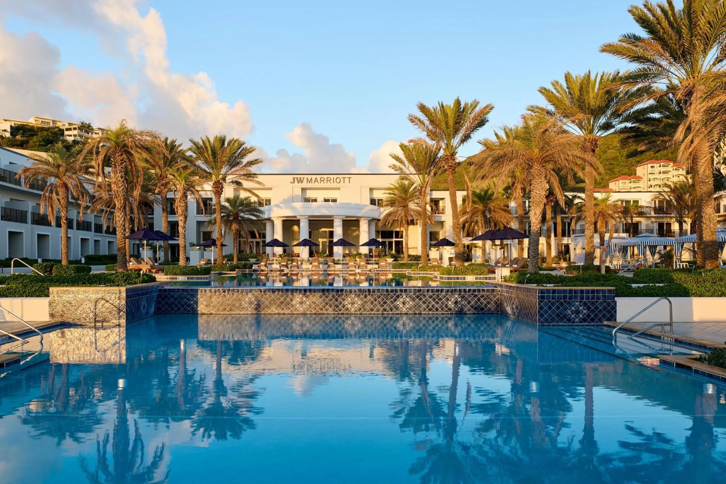 Swimming pool in JW Marriott St Maarten Beach Resort & Spa