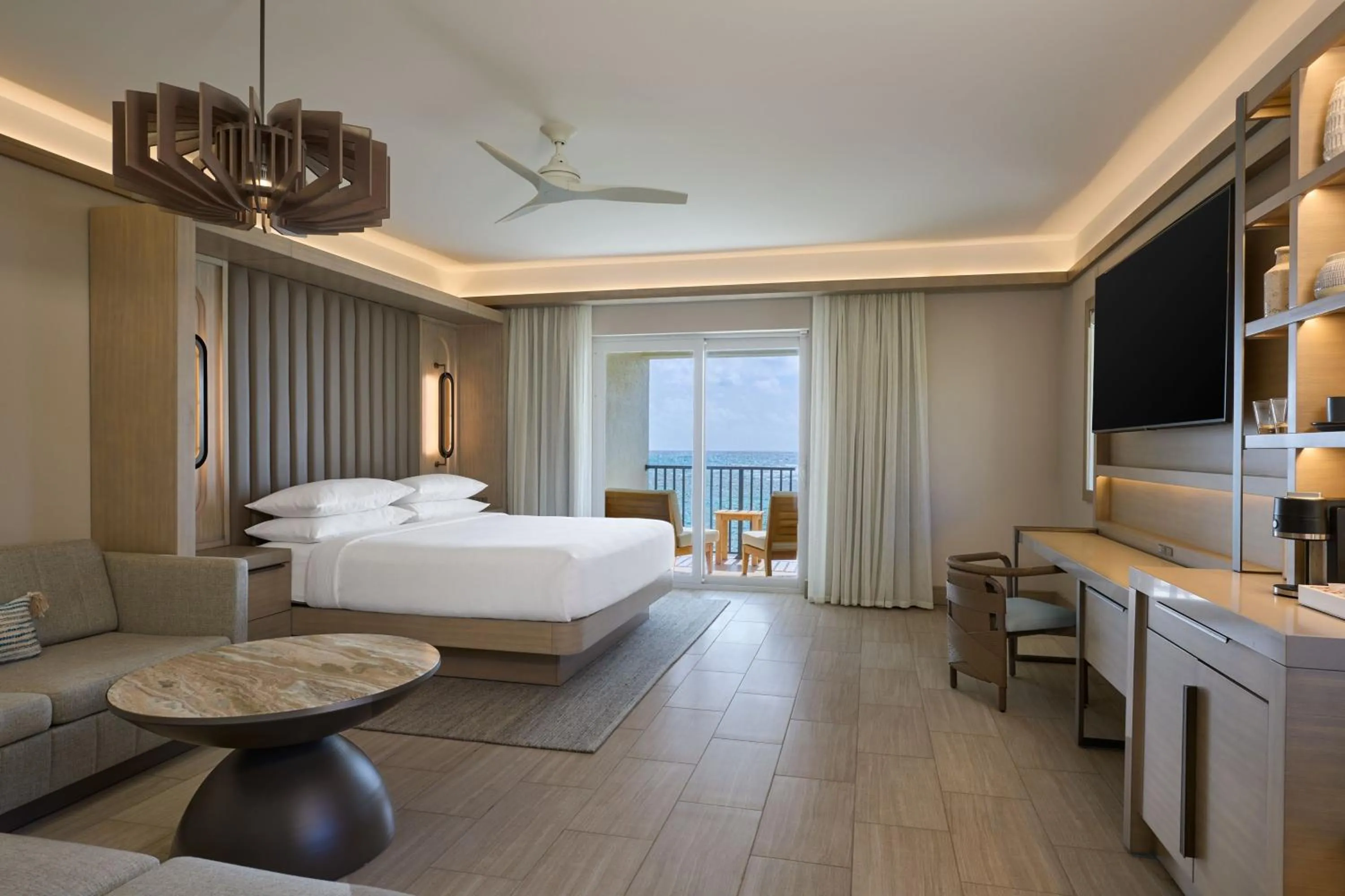 Photo of the whole room, Bed in JW Marriott St Maarten Beach Resort & Spa