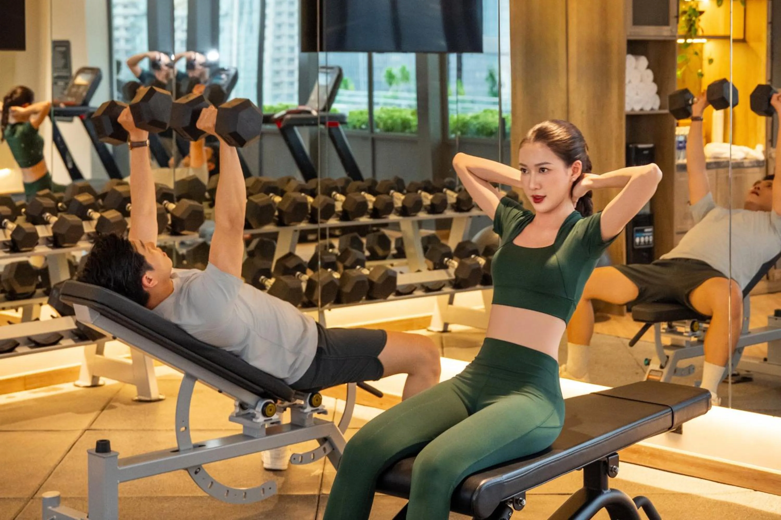 Fitness centre/facilities in Hotel Indigo Saigon the City by IHG