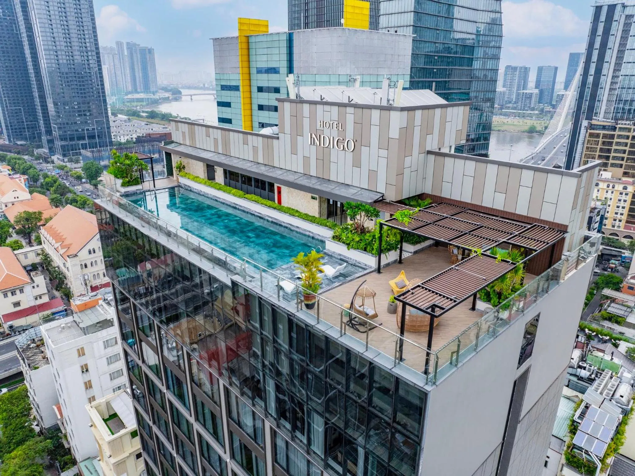 Property building in Hotel Indigo Saigon the City by IHG