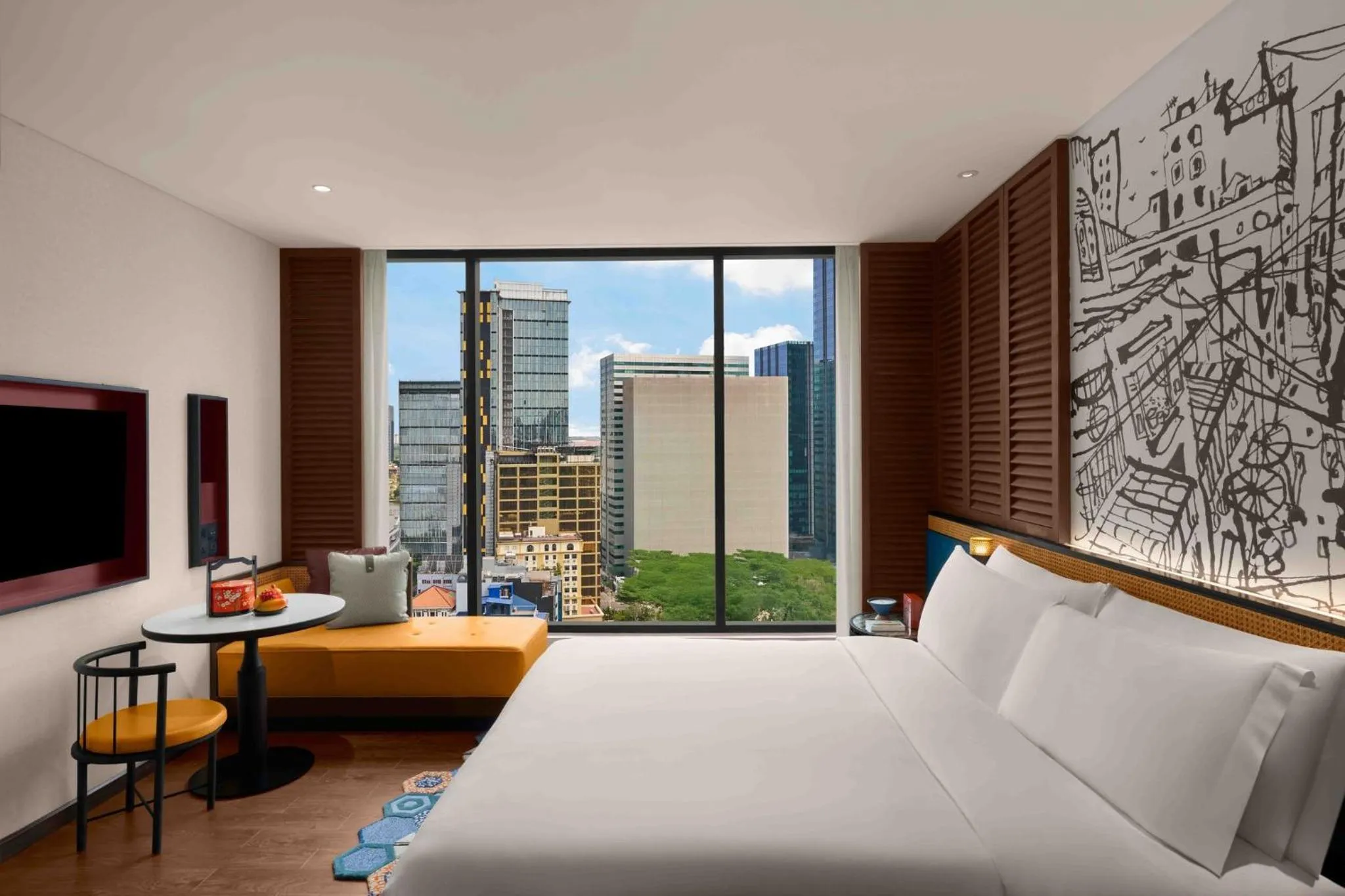 Photo of the whole room, Bed in Hotel Indigo Saigon the City by IHG