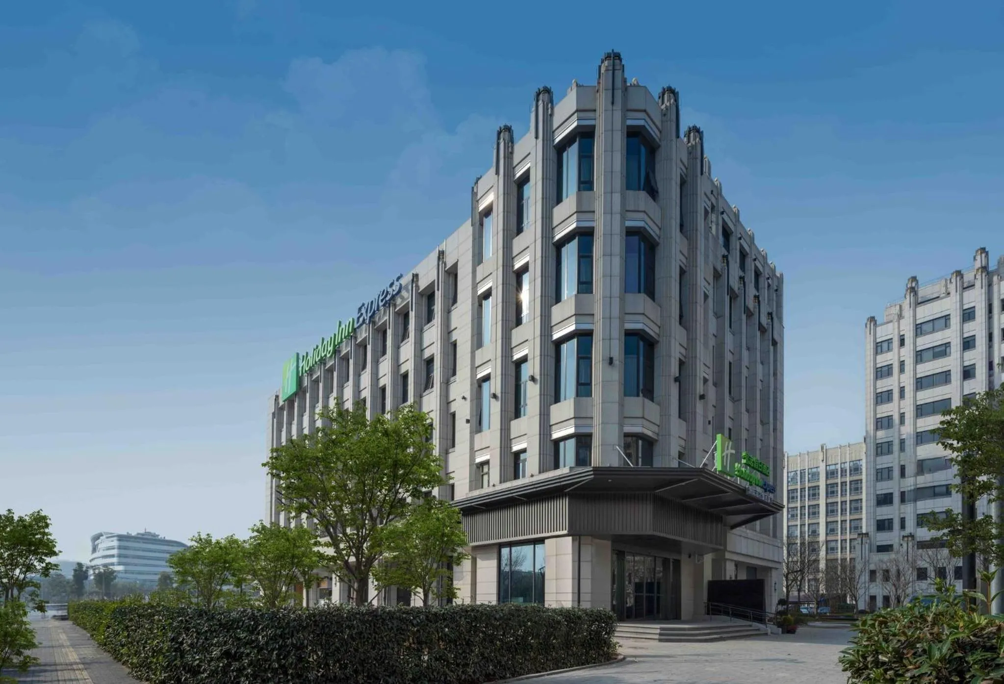 Property building in Holiday Inn Express Shanghai Hongqiao NECC by IHG