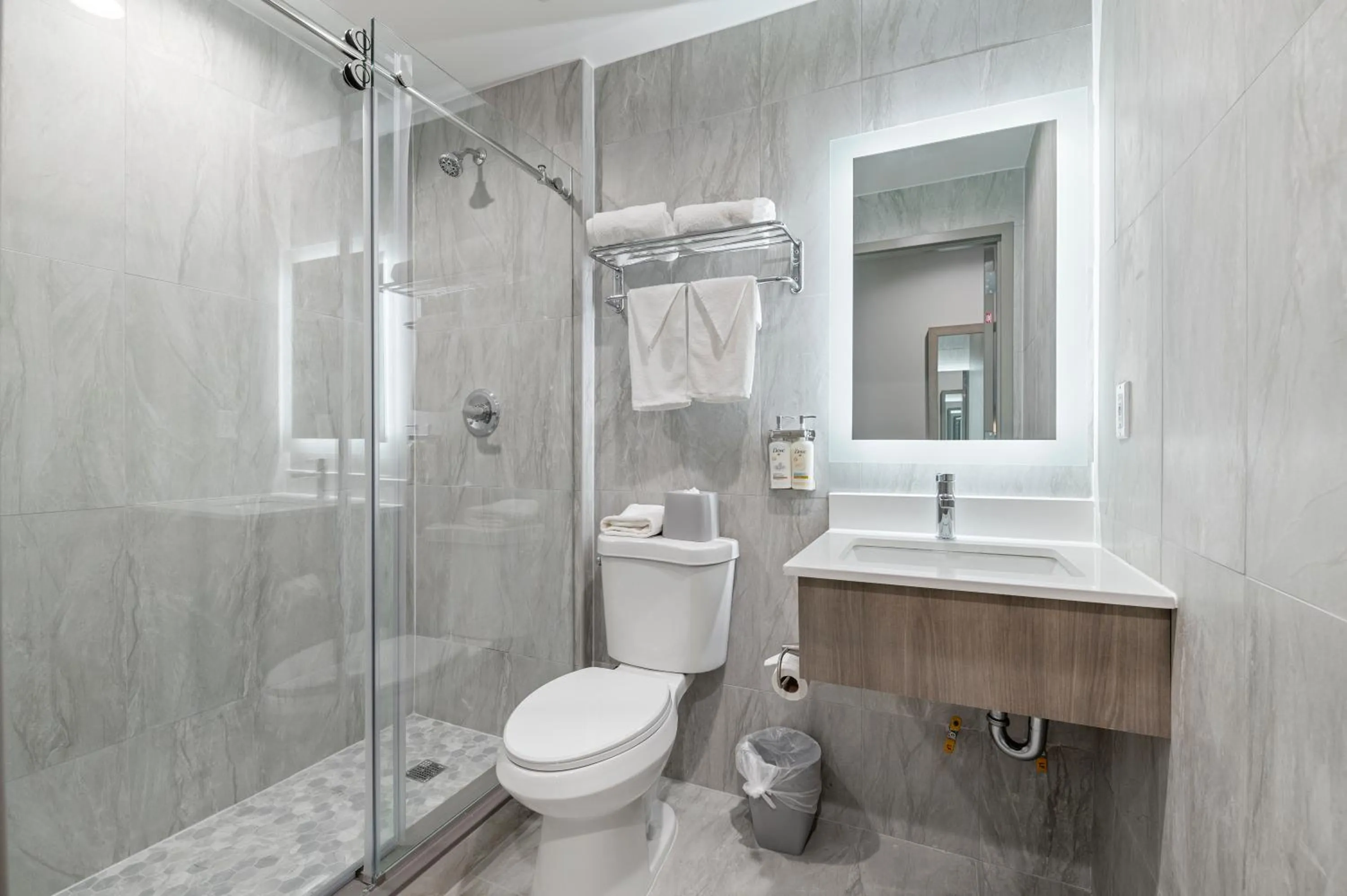 Bathroom in Holiday Inn Express & Suites Bronx - Zoo Area by IHG