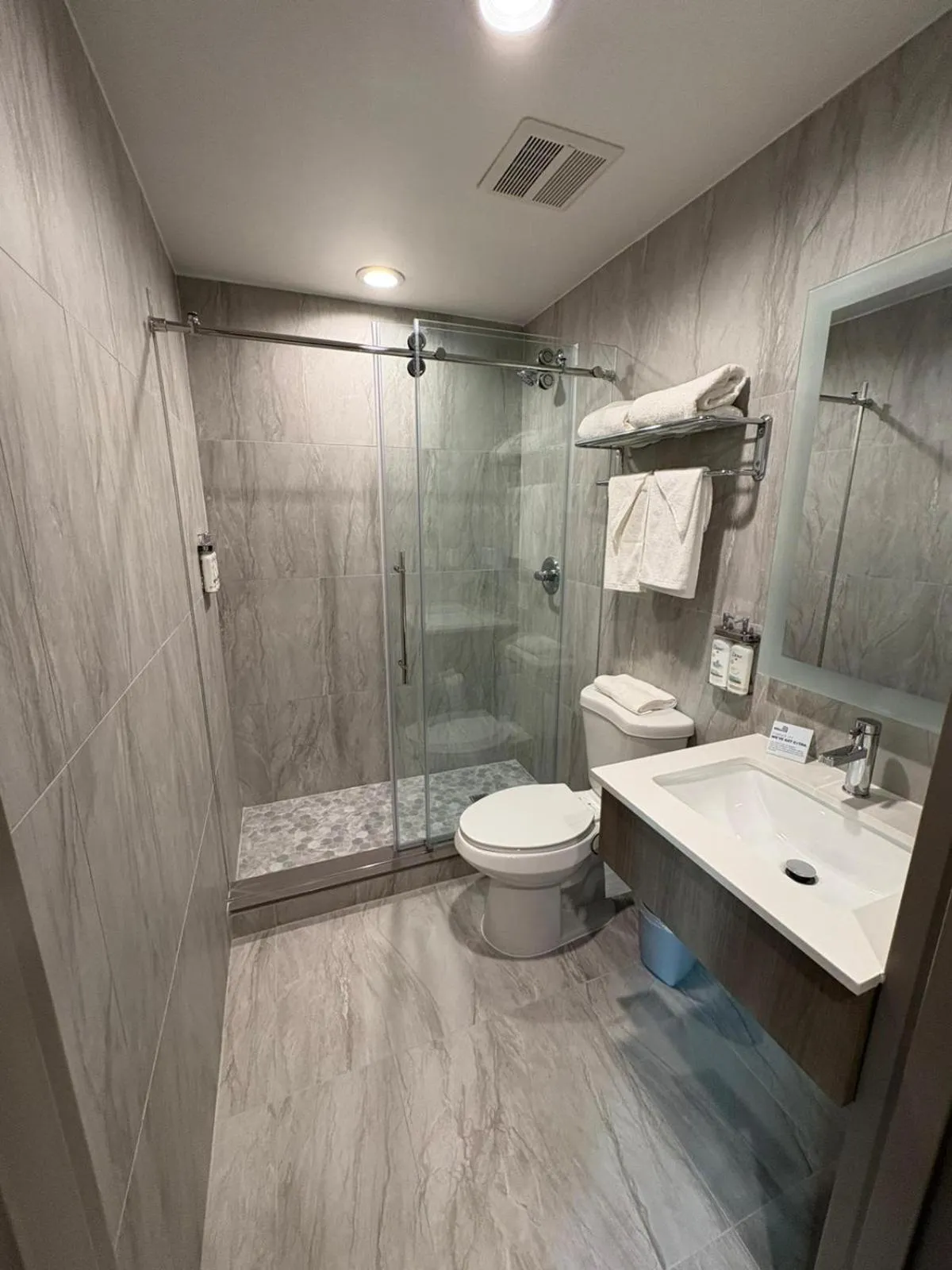 Bathroom in Holiday Inn Express & Suites Bronx - Zoo Area by IHG