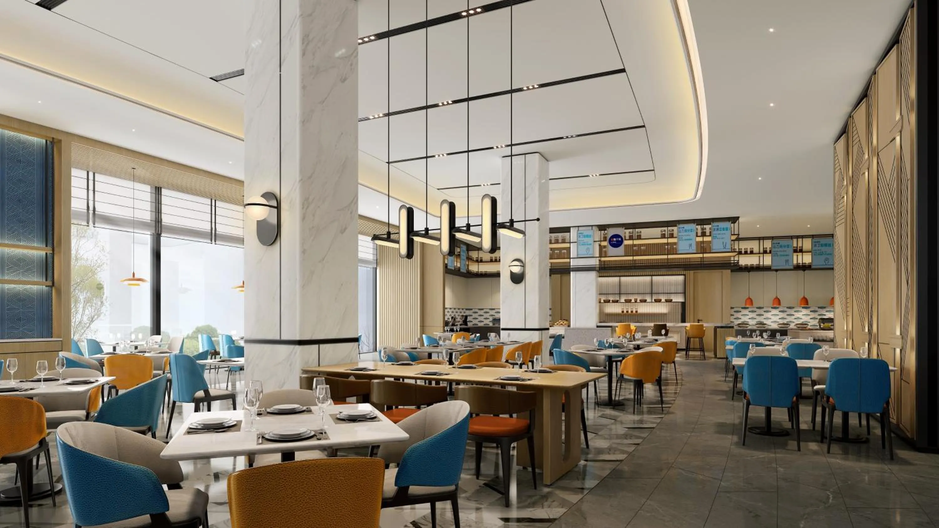 Restaurant/places to eat in Holiday Inn Express Guiyang Airport, an IHG Hotel