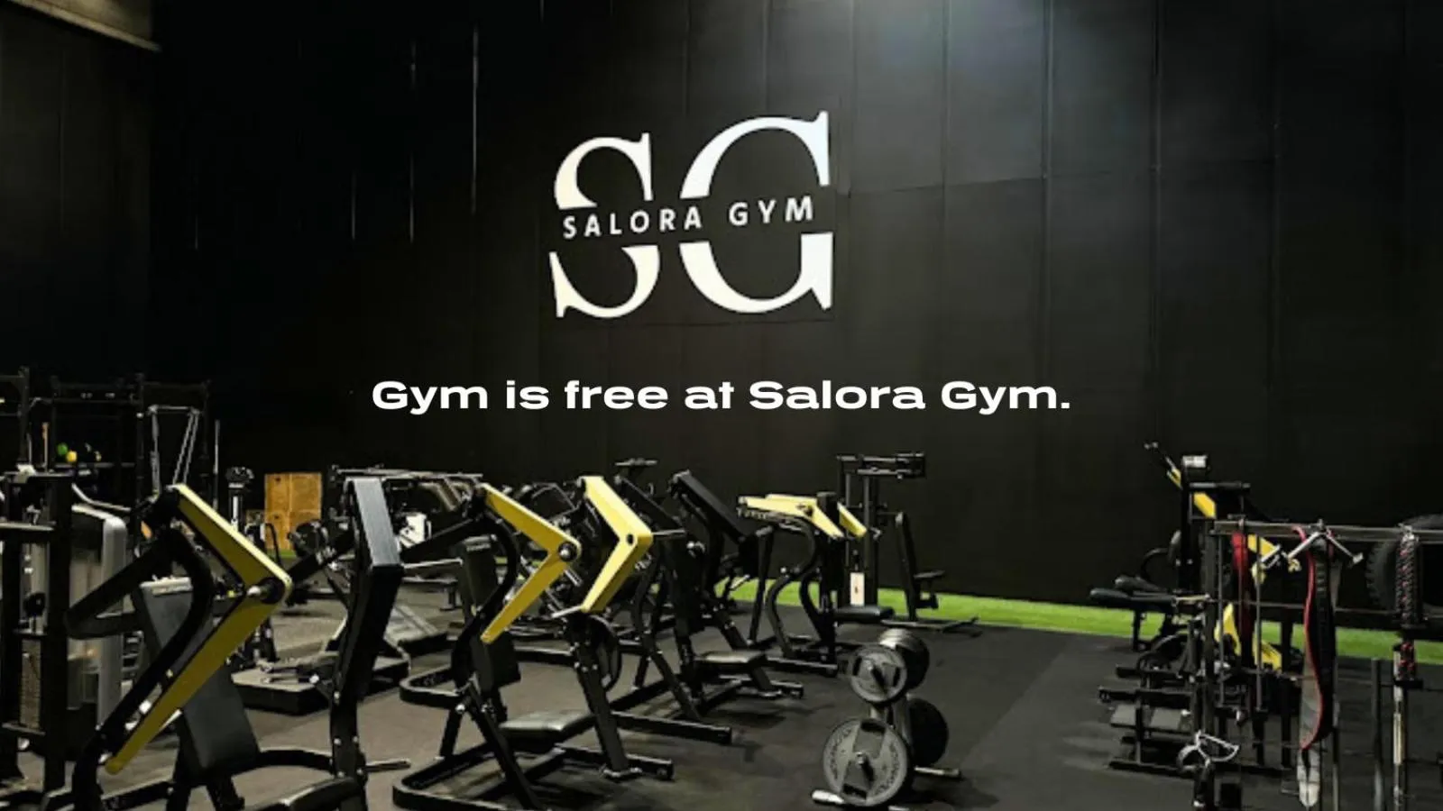 Fitness centre/facilities in Hotel Salora