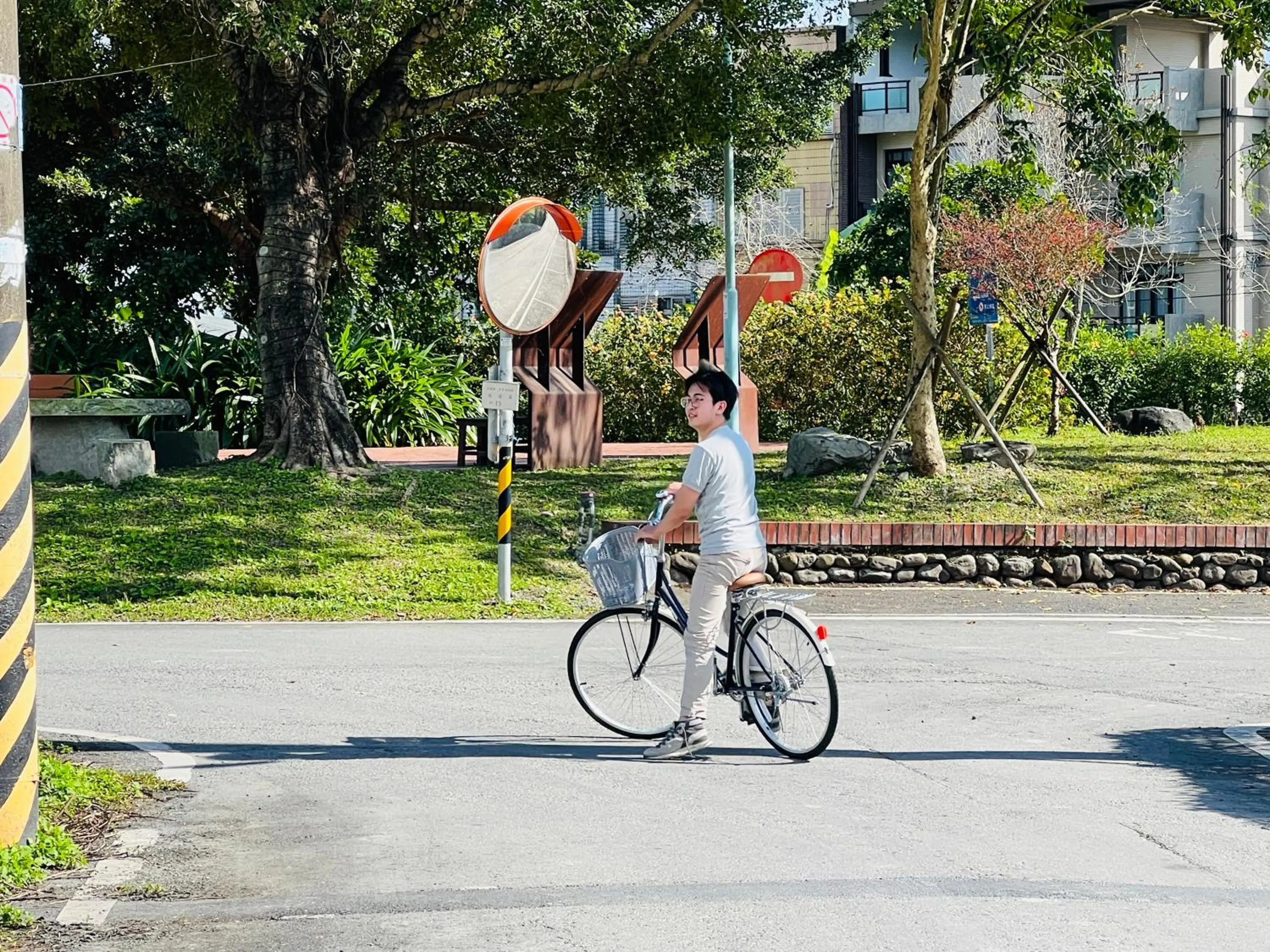 Cycling in Sasa Youth Hostel