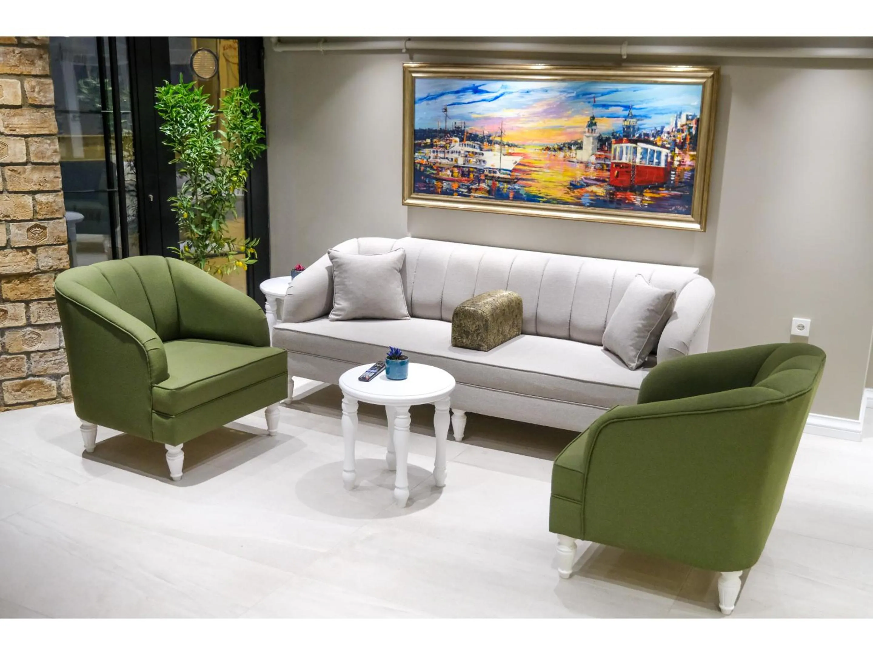 Lobby or reception in Palazzo Suit Karaköy