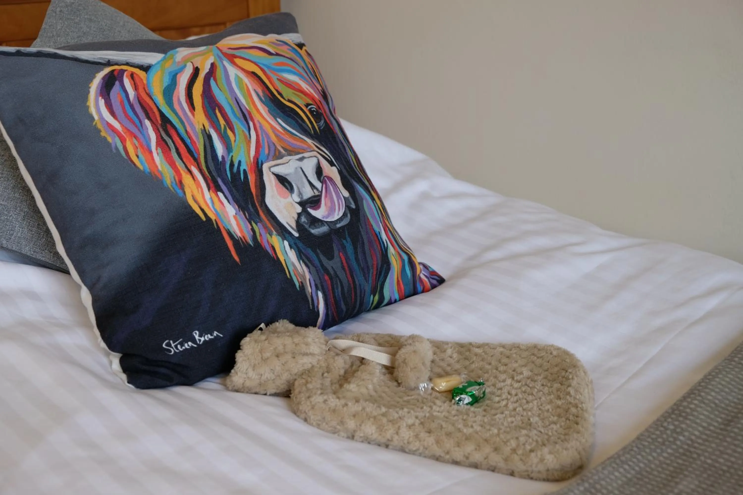 Bed in Morlea Bed & Breakfast